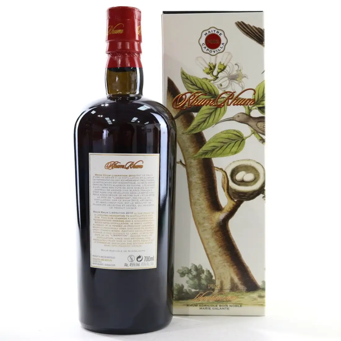 Image haute résolution de Velier Bielle Rhum Rhum Libération 2010 2007