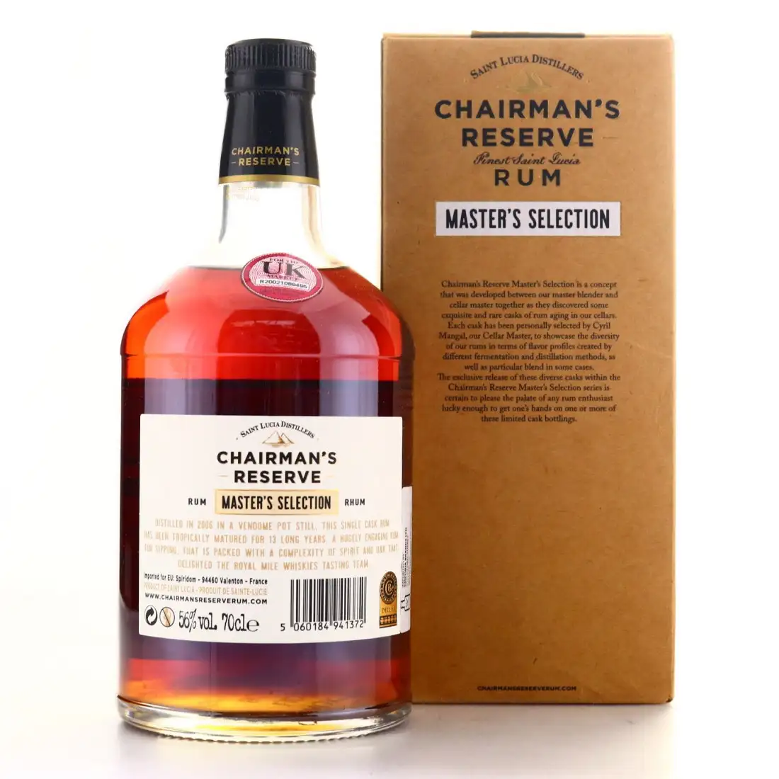 High resolution image of Chairman‘s Reserve Master’s Selection (Royal Mile Whiskies) 2006