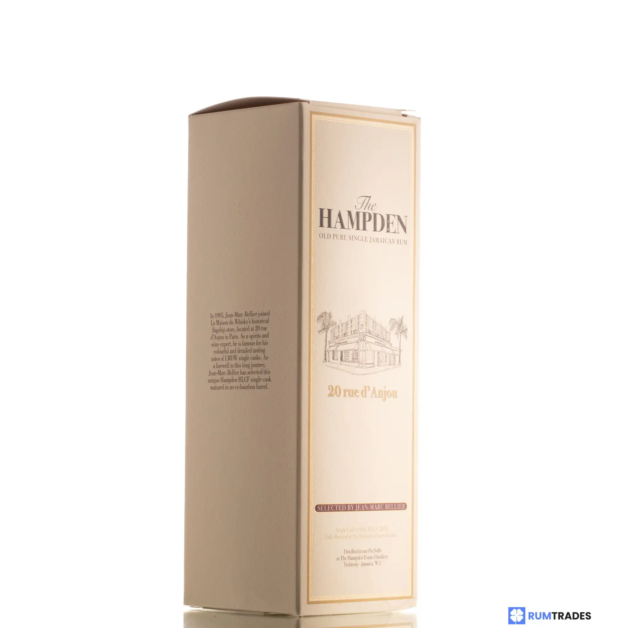 Image haute résolution de Velier Hampden 20 rue d‘Anjou (Selected by Jean-Marc Bellier) HLCF 2020