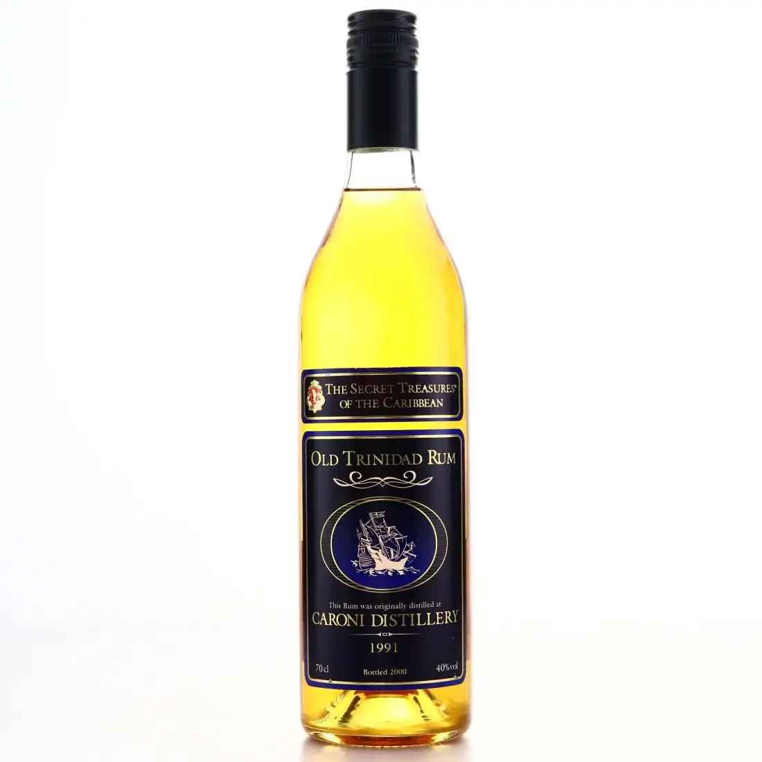 Bottle of Secret Treasures Caroni Old Trinidad Rum 1991
