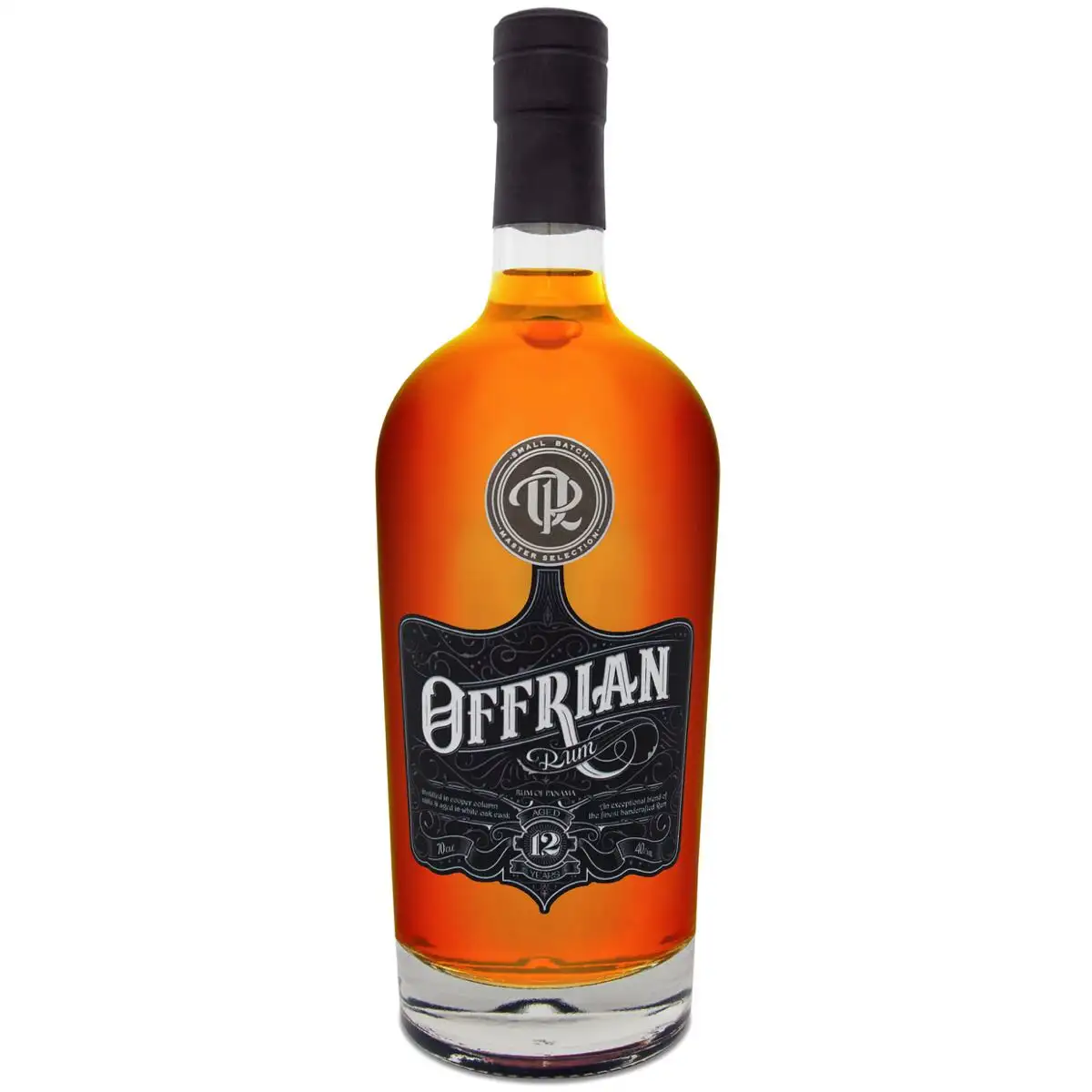 Bottle of Las Cabras Offrian Rum 12