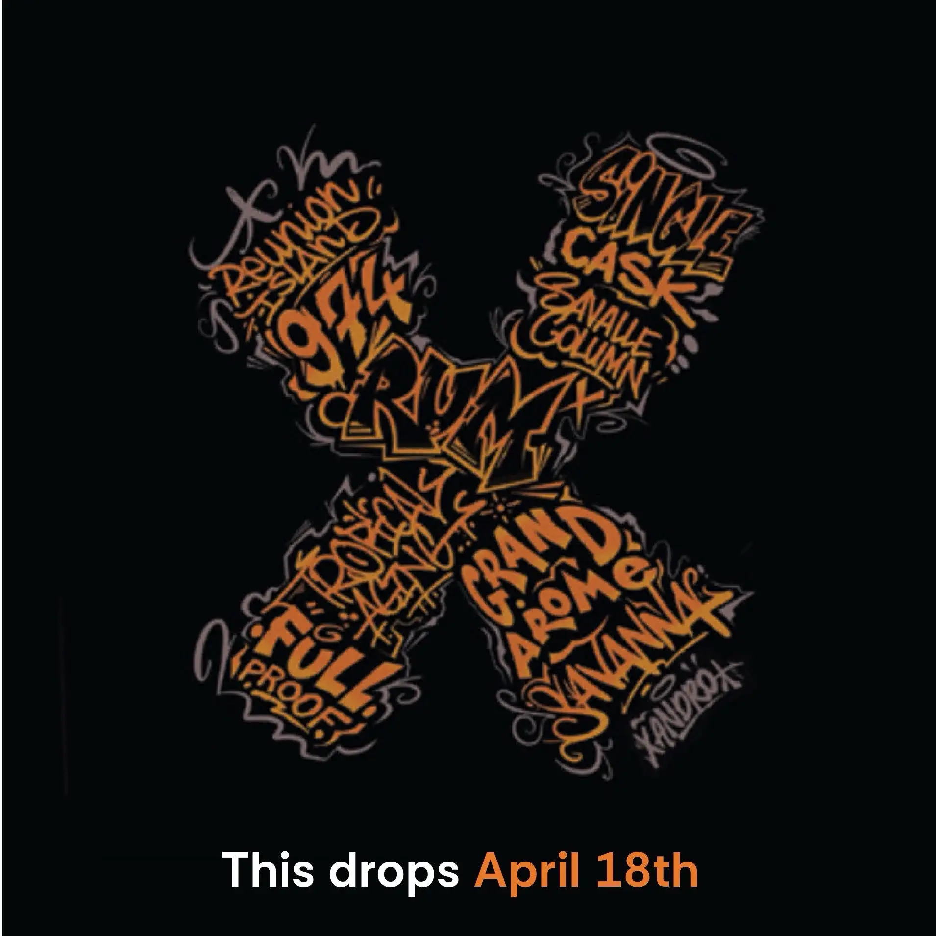 Bottle of Savanna RumX Co-Bottling Grand Arôme 2025