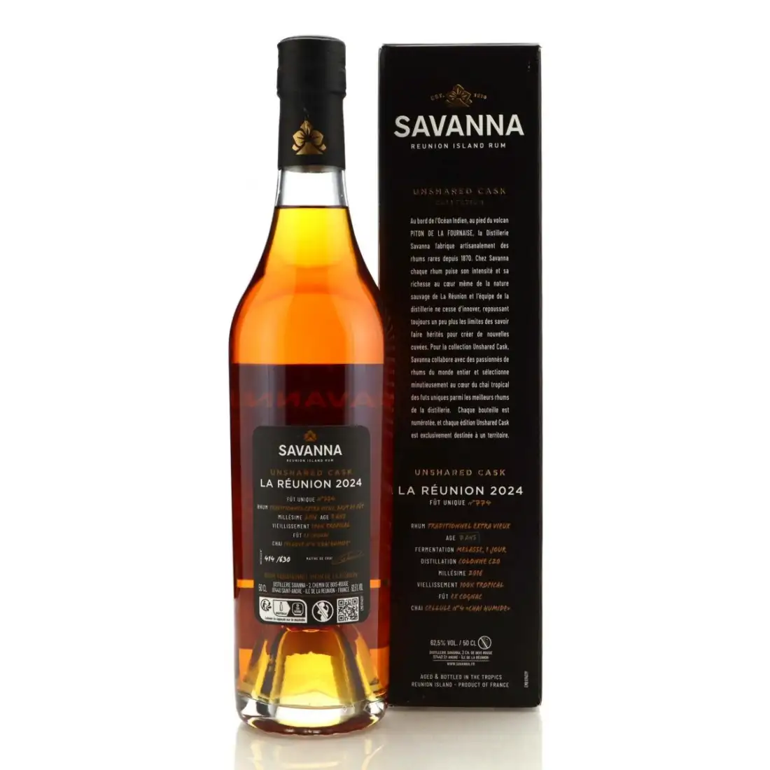 Image haute résolution de Savanna Unshared Cask for Réunion Island 2024 2016