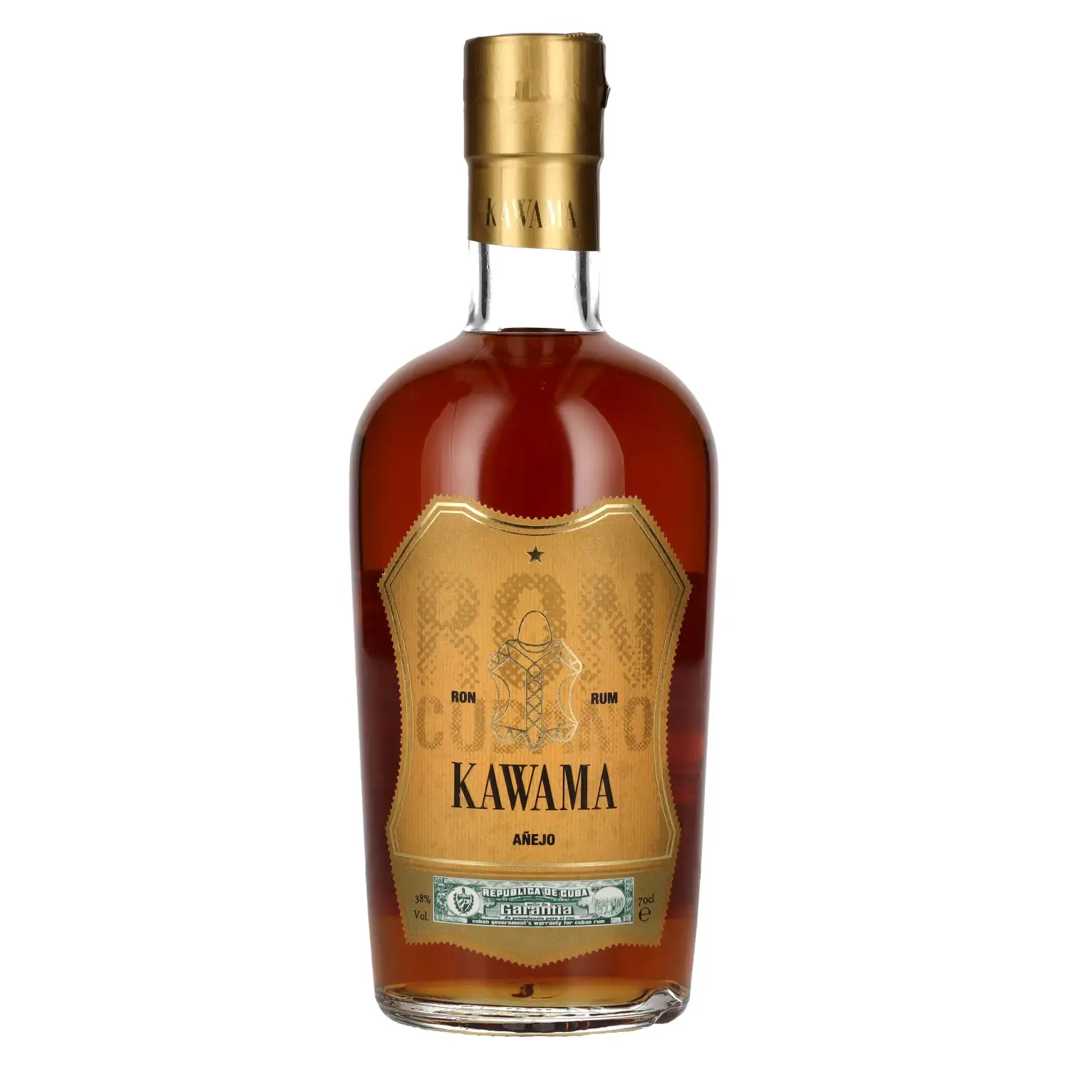 Bottle of Ronera Cardenas Kawama Añejo
