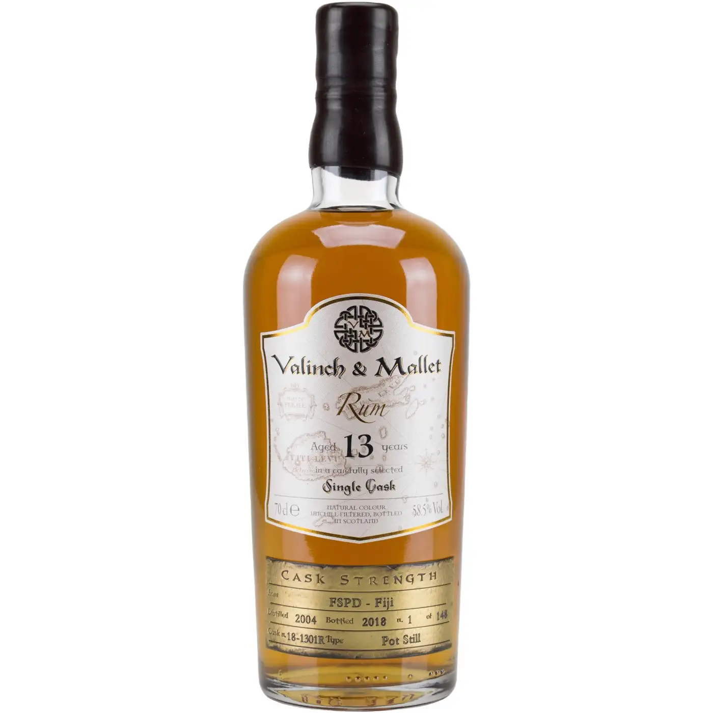 Bottle of Valinch & Mallet South Pacific Single Cask FSPD 2004