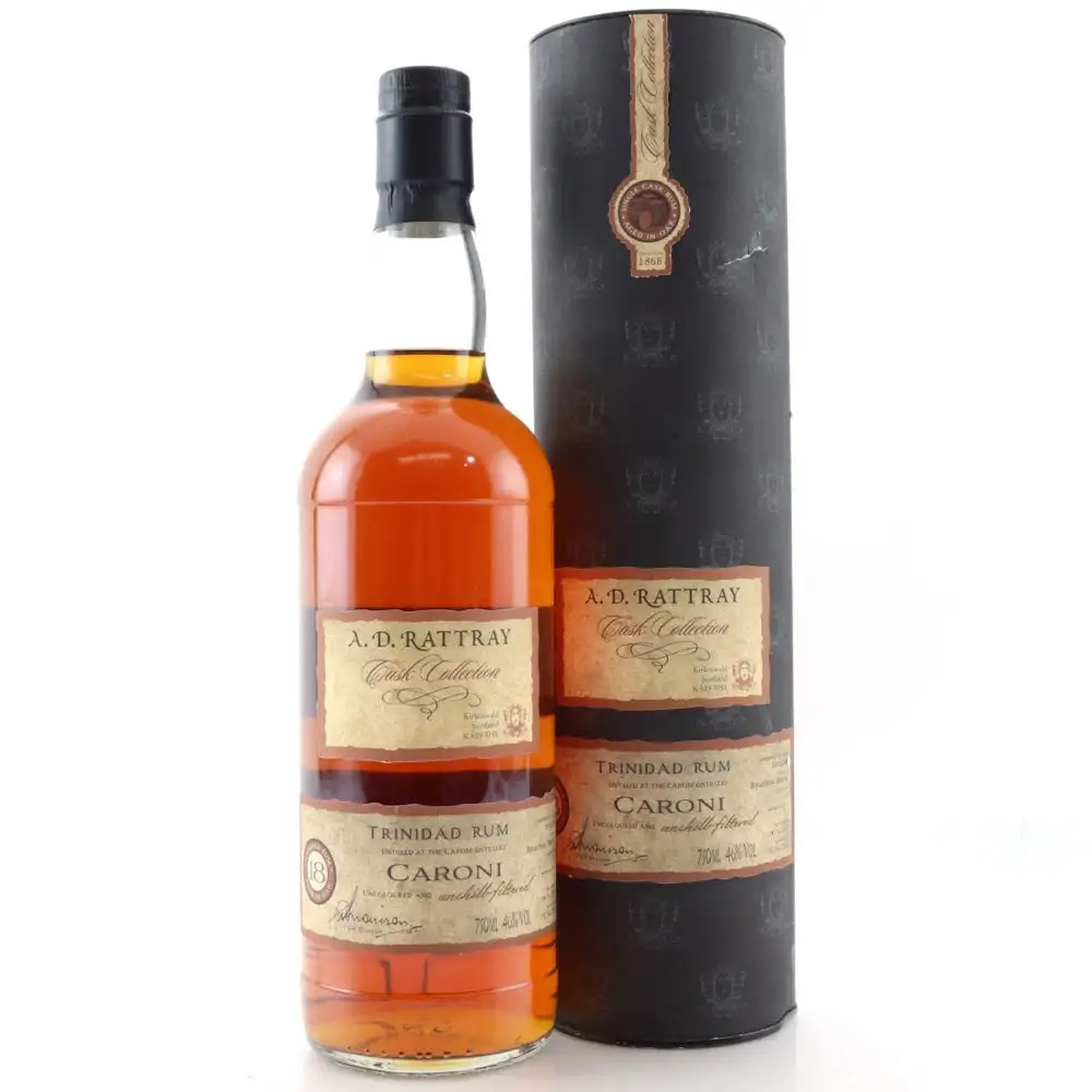 Bottle of A.D. Rattray Caroni Cask Collection HTR 1997