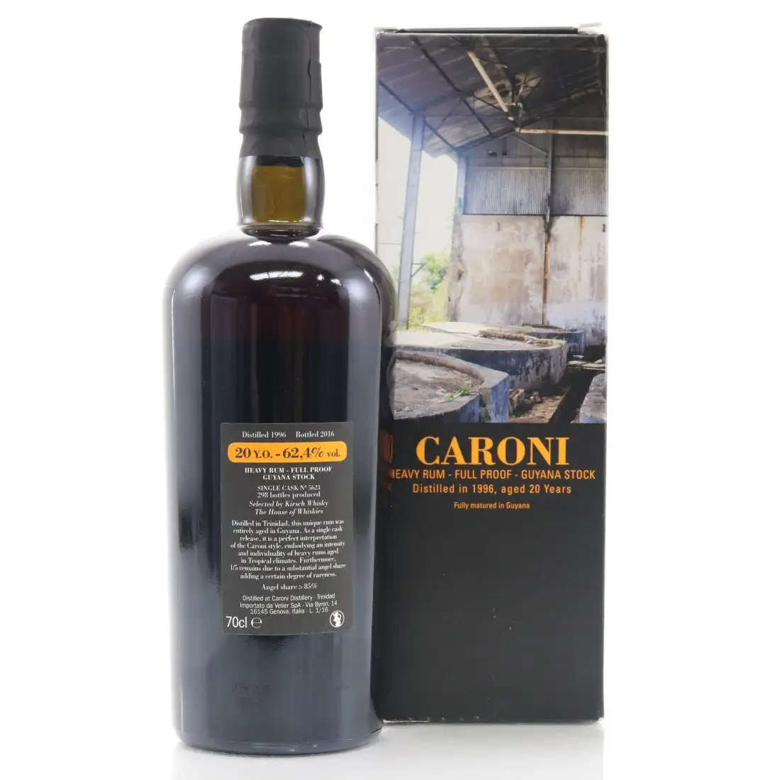 High resolution image of Velier Caroni Heavy Rum Guyana Stock (Kirsch Whisky) HTR 1996