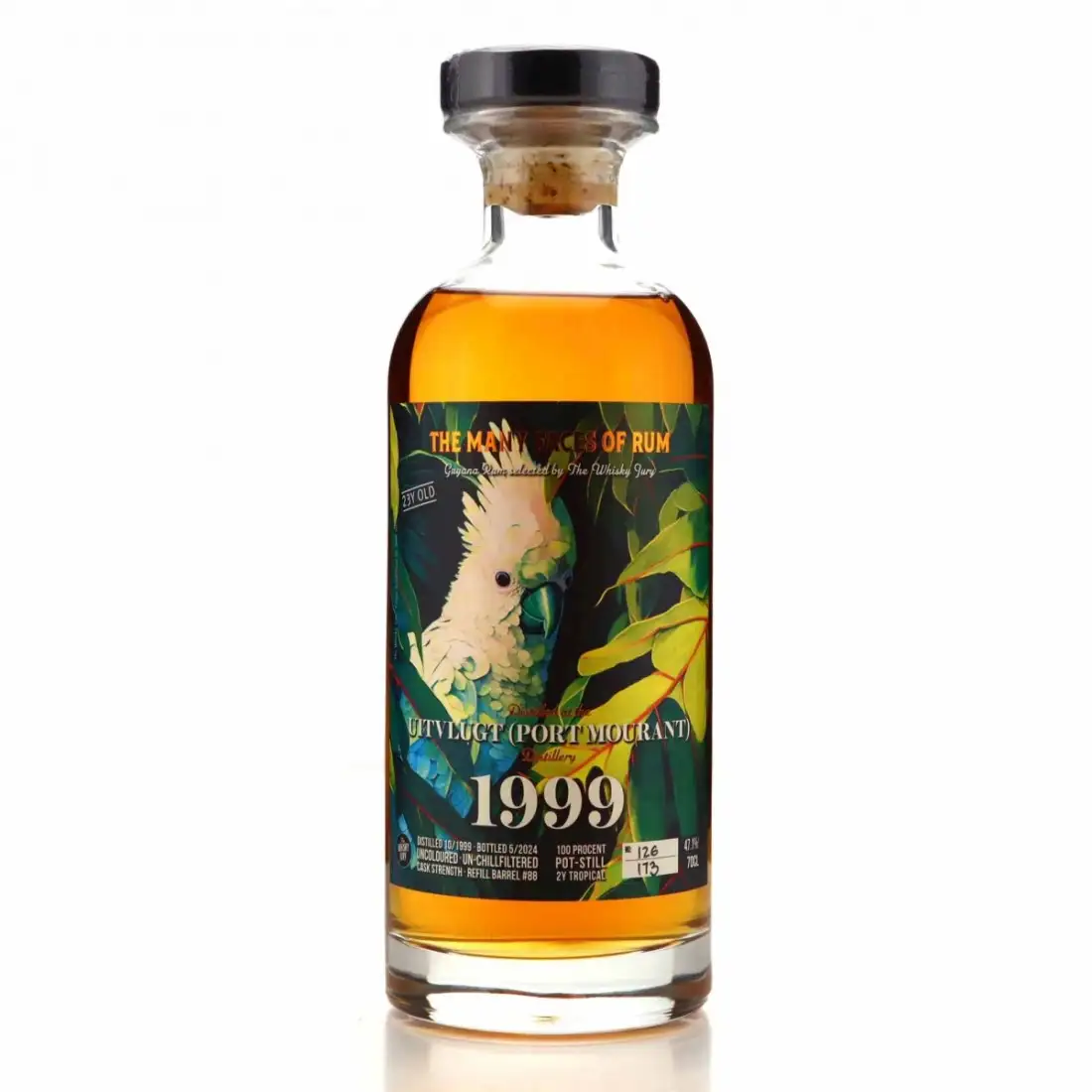 Bottle of The Whisky Jury Uitvlugt (Port Mourant) The Many Faces Of Rum 1999