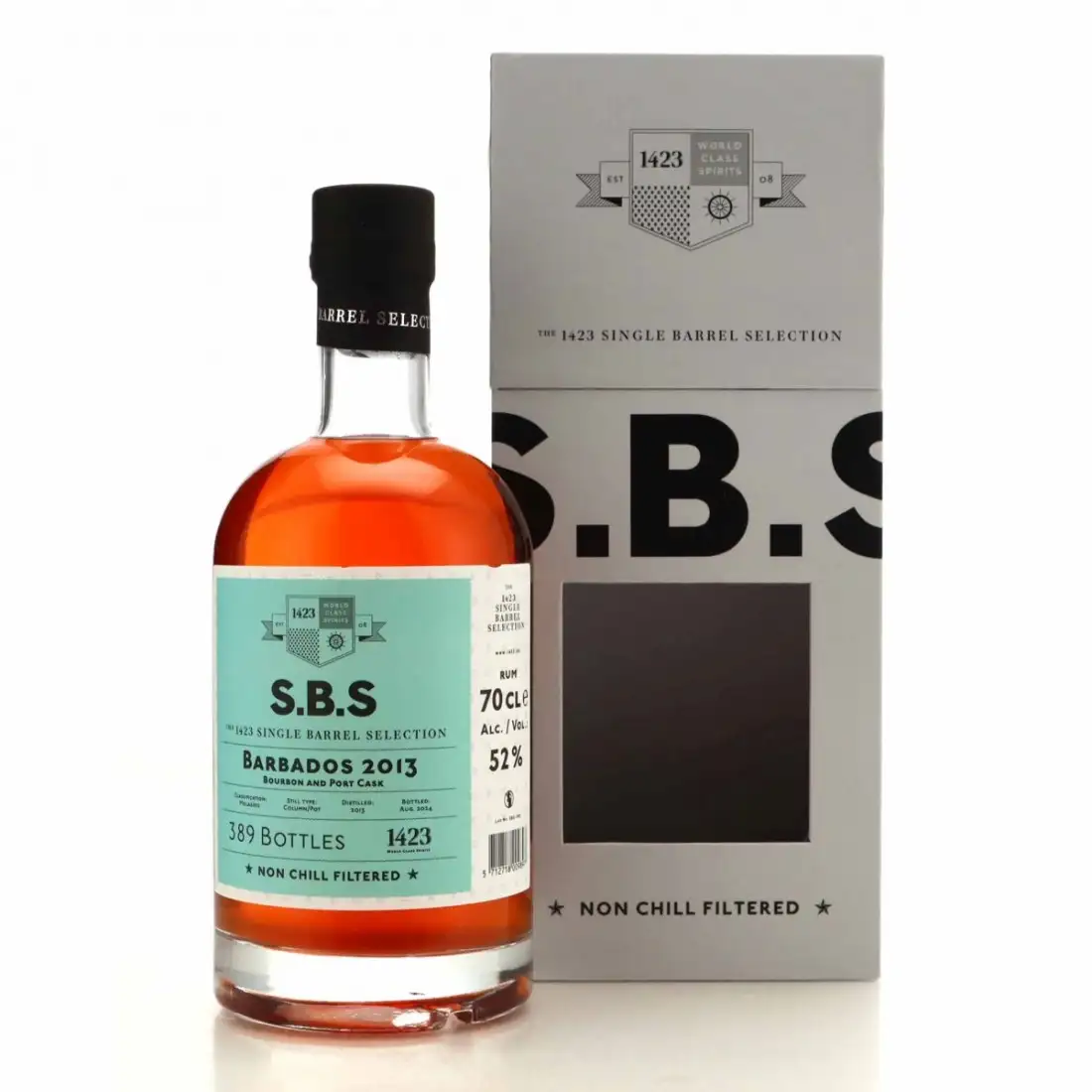 Bottle of Foursquare S.B.S Barbados 2013