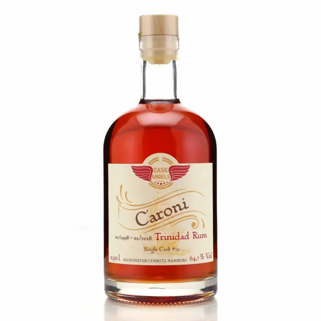 Bottle of Manufaktur Lehmitz Caroni Cask Angels HTR 1998
