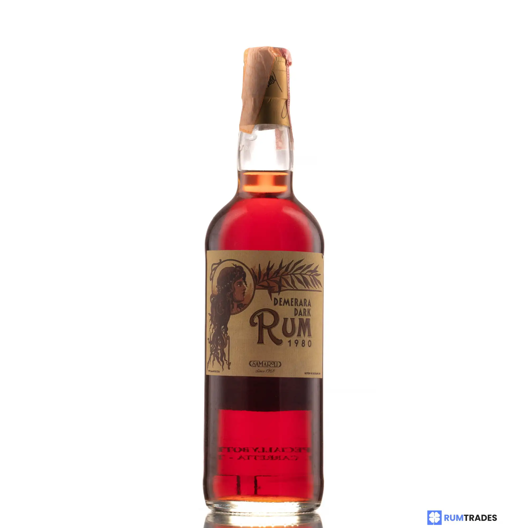 Image haute résolution de Samaroli Demerara Dark Rum 1980