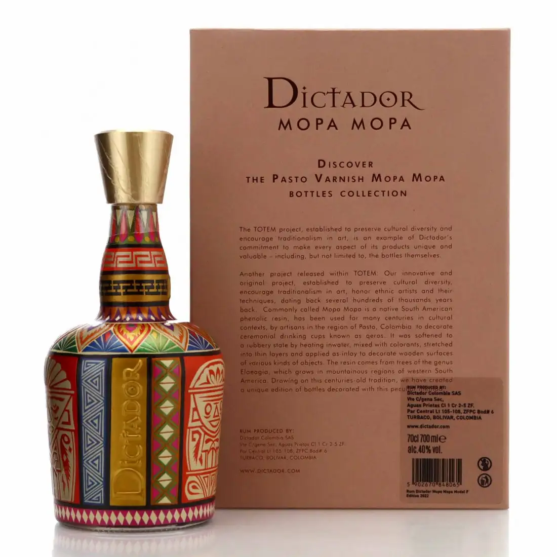 Image haute résolution de Dictador Mopa Mopa Sherry Cask Model F 1982