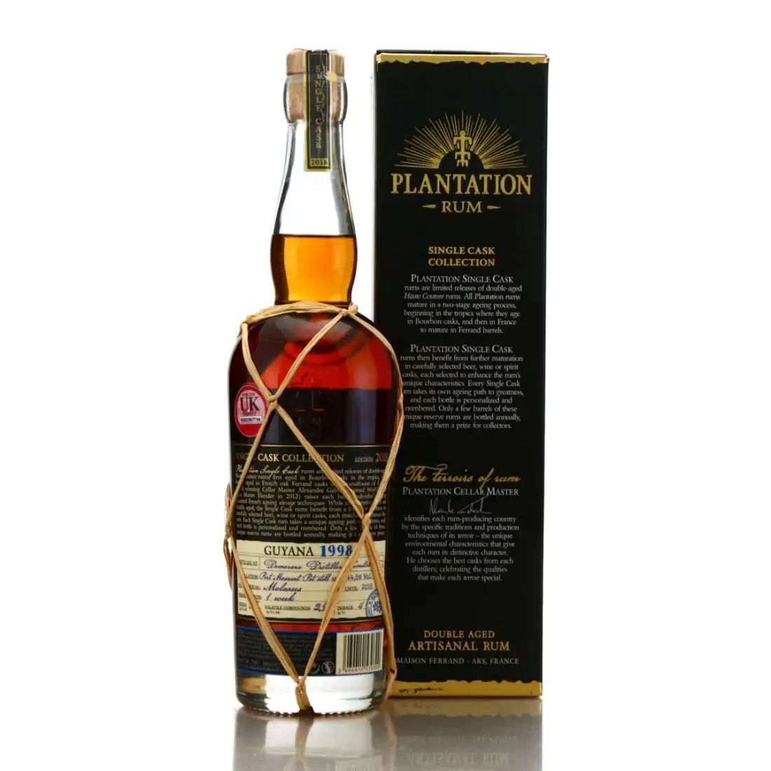 Image haute résolution de DDL Plantation Guyana Single Cask 1998