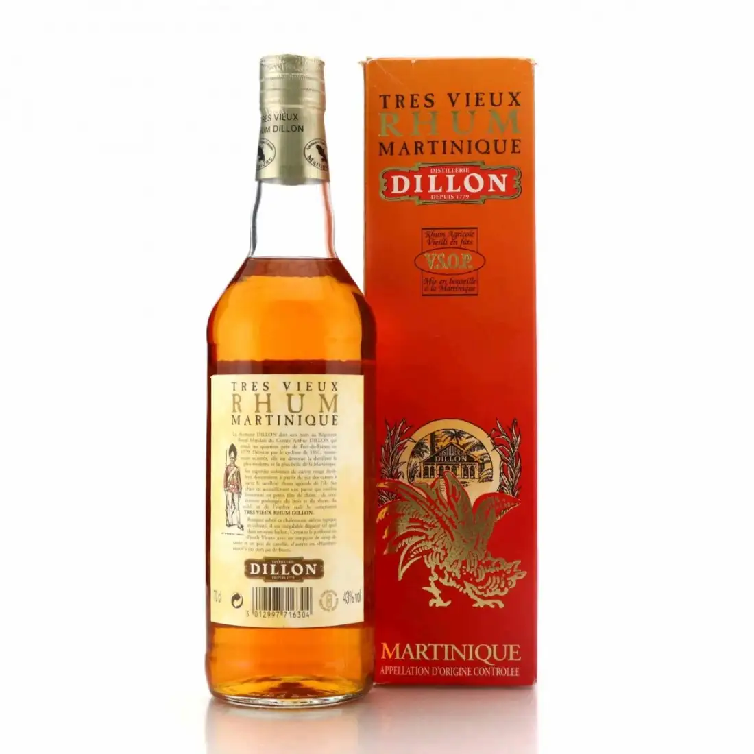 Image haute résolution de Dillon VSOP 1980