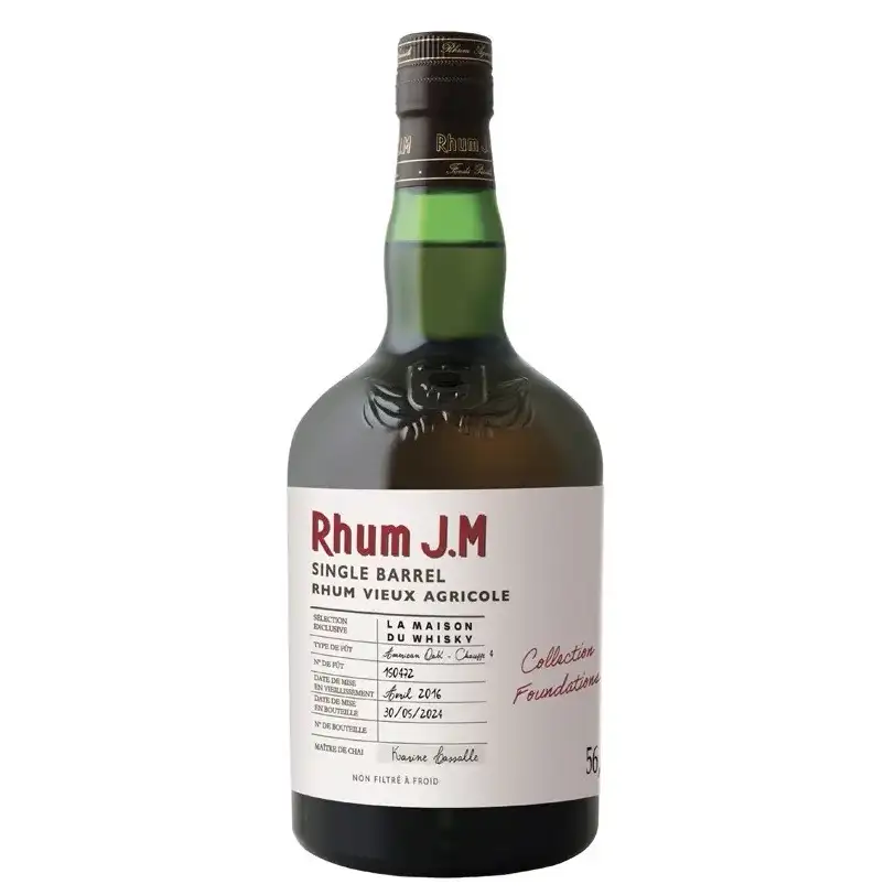 Bottle of Rhum J.M Single Barrel (Foundations) 2016