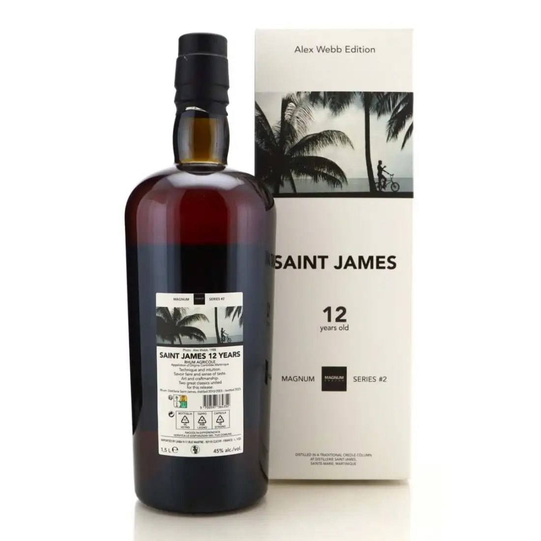 Image haute résolution de Velier Saint James Alex Webb Edition (Magnum) 2010