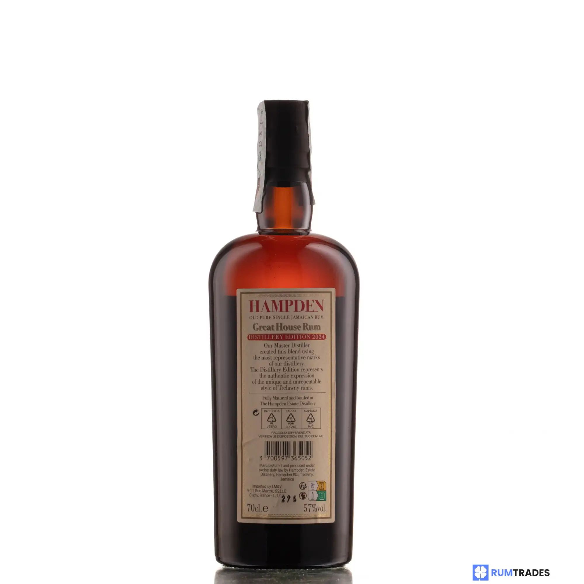 Image haute résolution de Hampden Great House (Distillery Edition 2024)