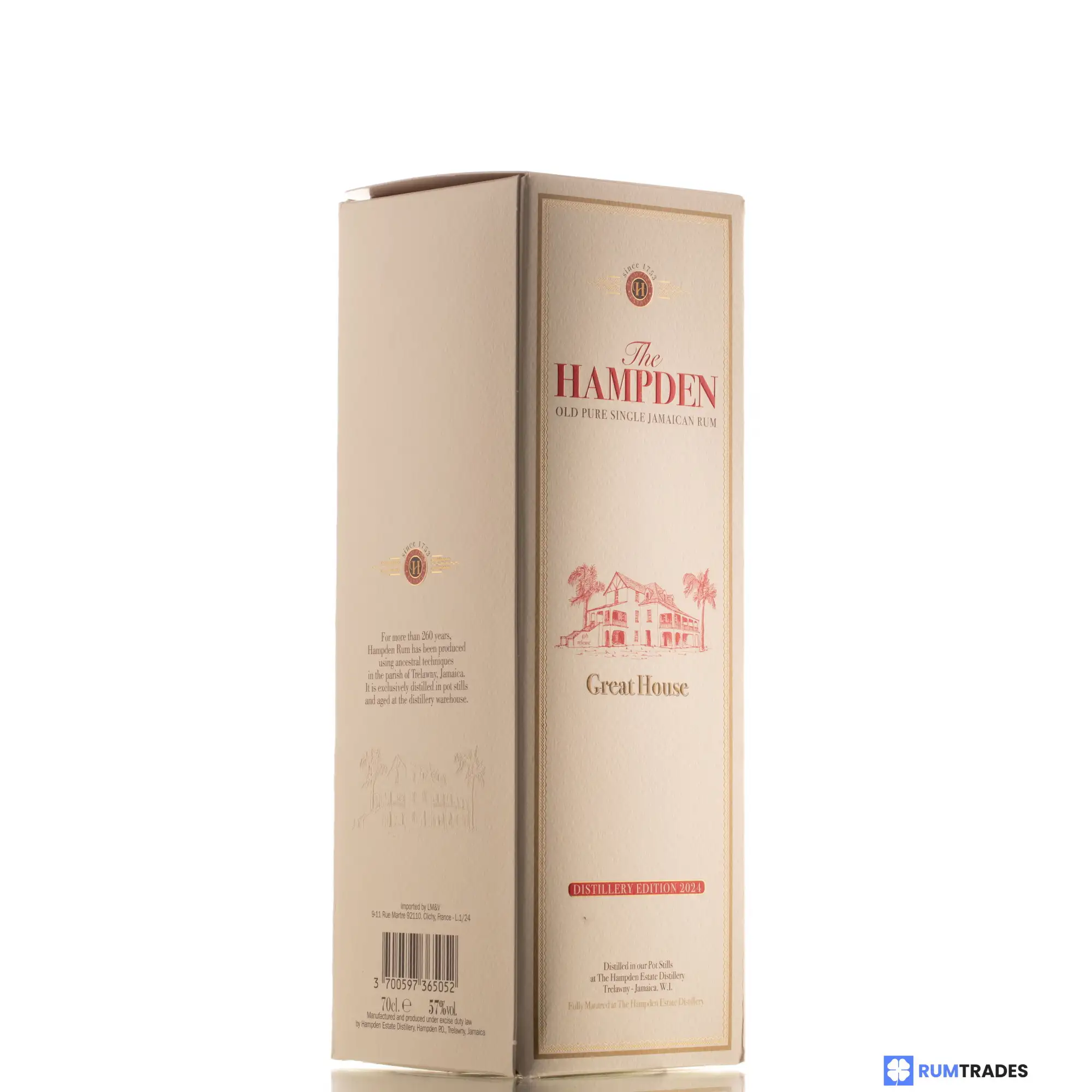 Image haute résolution de Hampden Great House (Distillery Edition 2024)