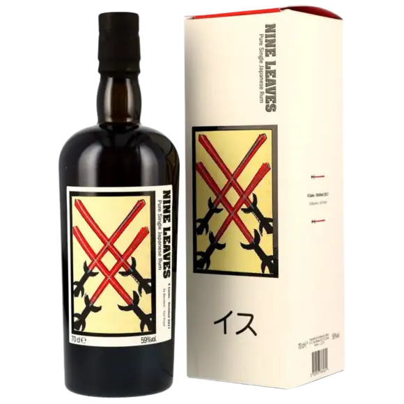 Bottle of Velier Nine Leaves Bourbon Barrel 2017