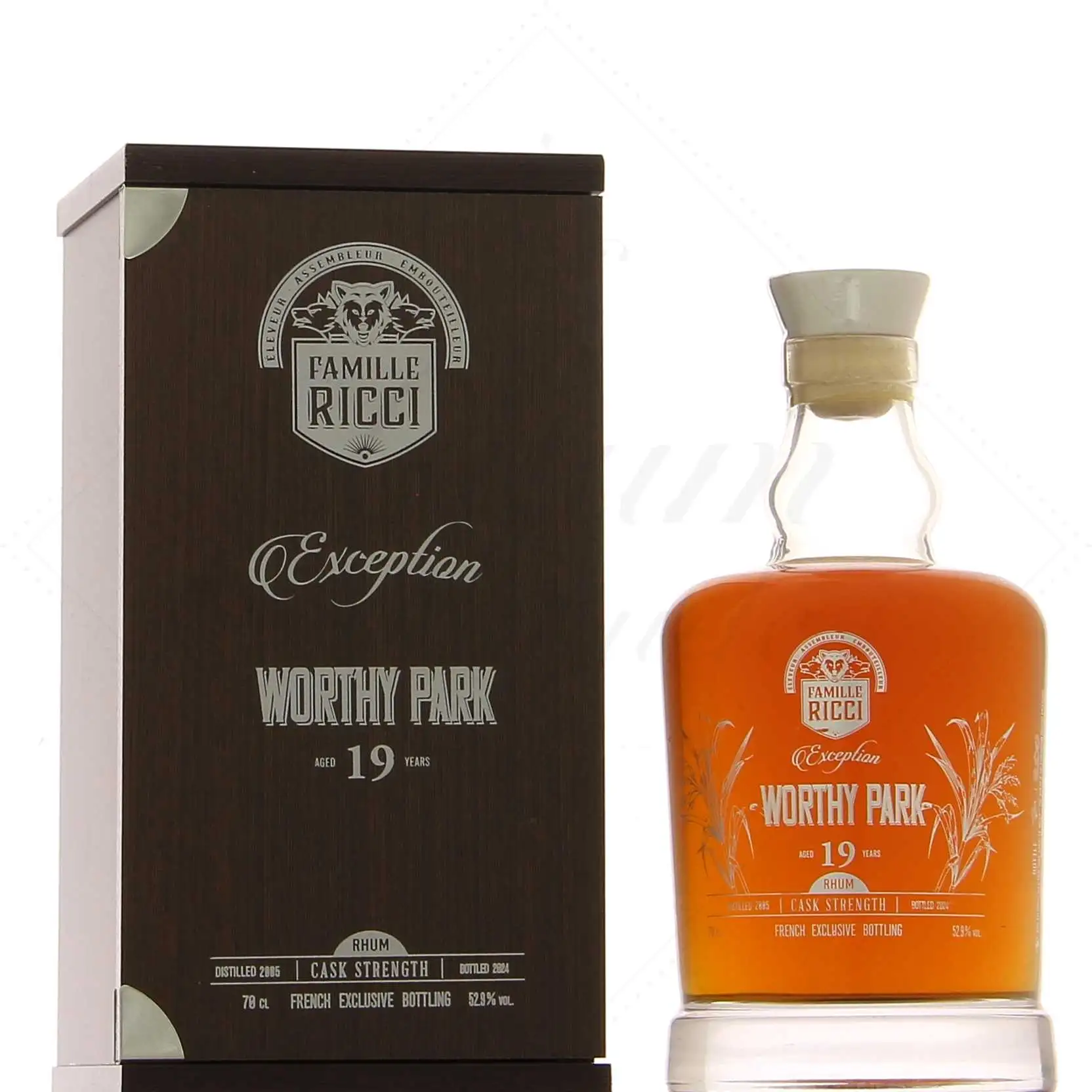 Bottle of Famille Ricci Worthy Park Worthy Park 19 2005