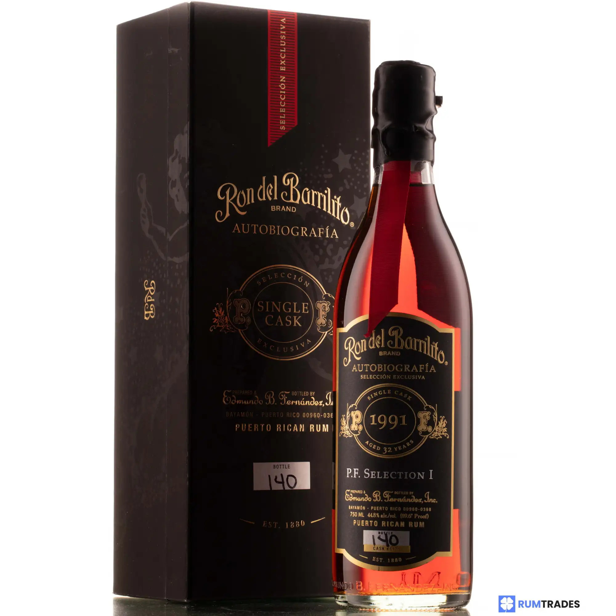 High resolution image of Edmundo B. Fernandez Ron del Barrilito Autobiografía P.F. Selection I 1991