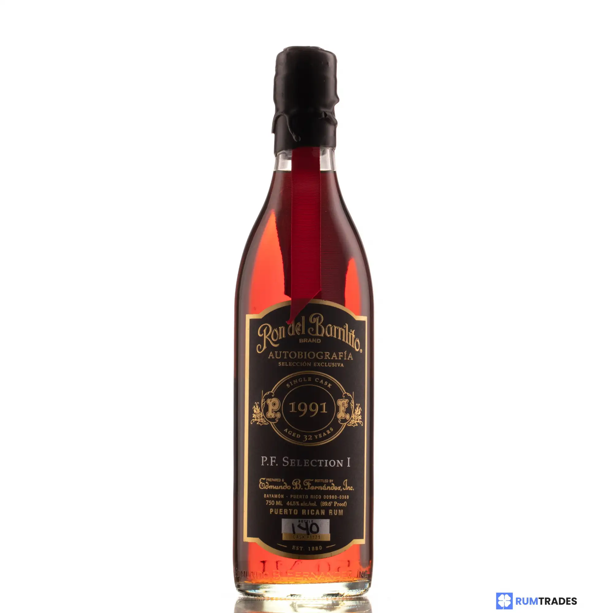 High resolution image of Edmundo B. Fernandez Ron del Barrilito Autobiografía P.F. Selection I 1991