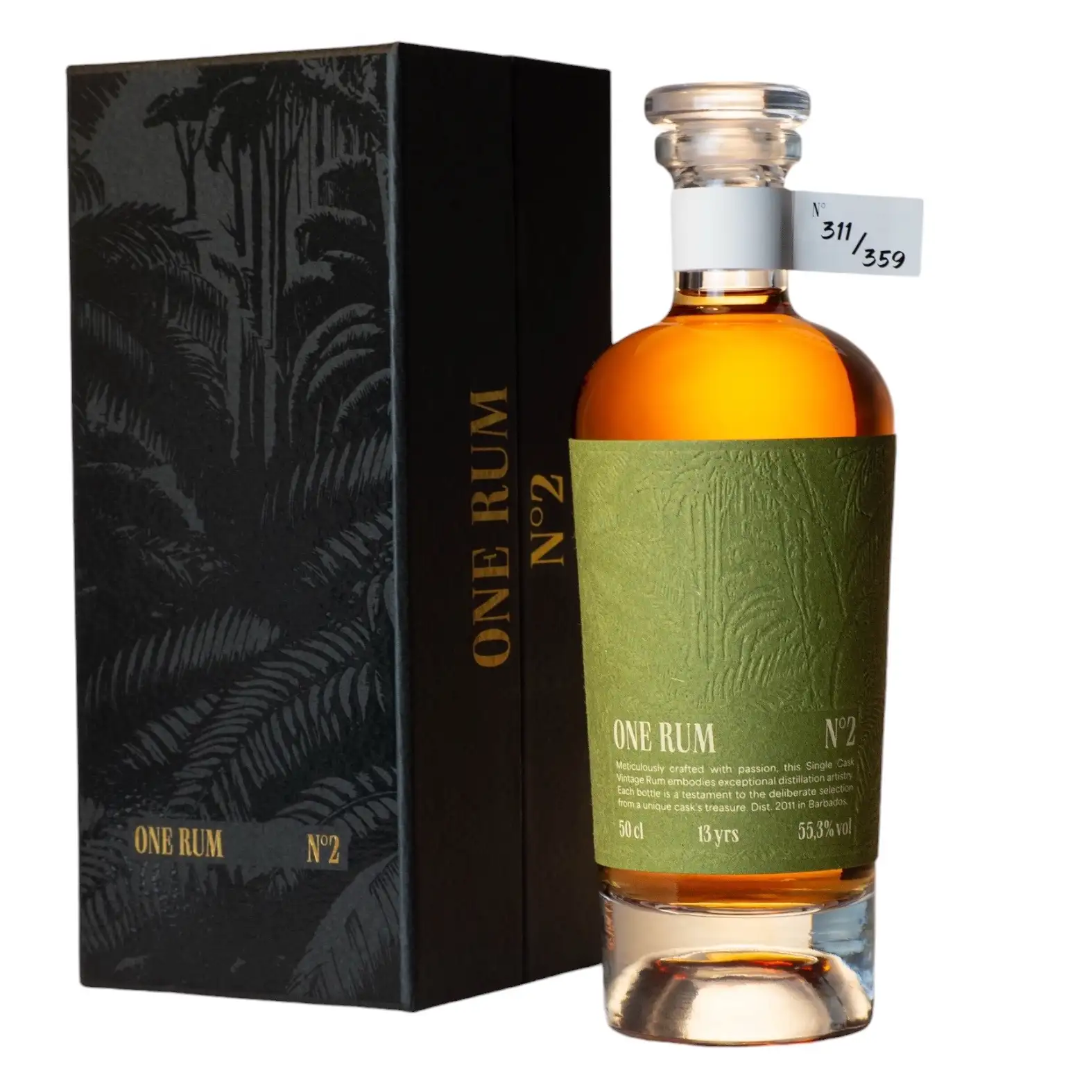 Bottle of One Rum Foursquare No2 2011