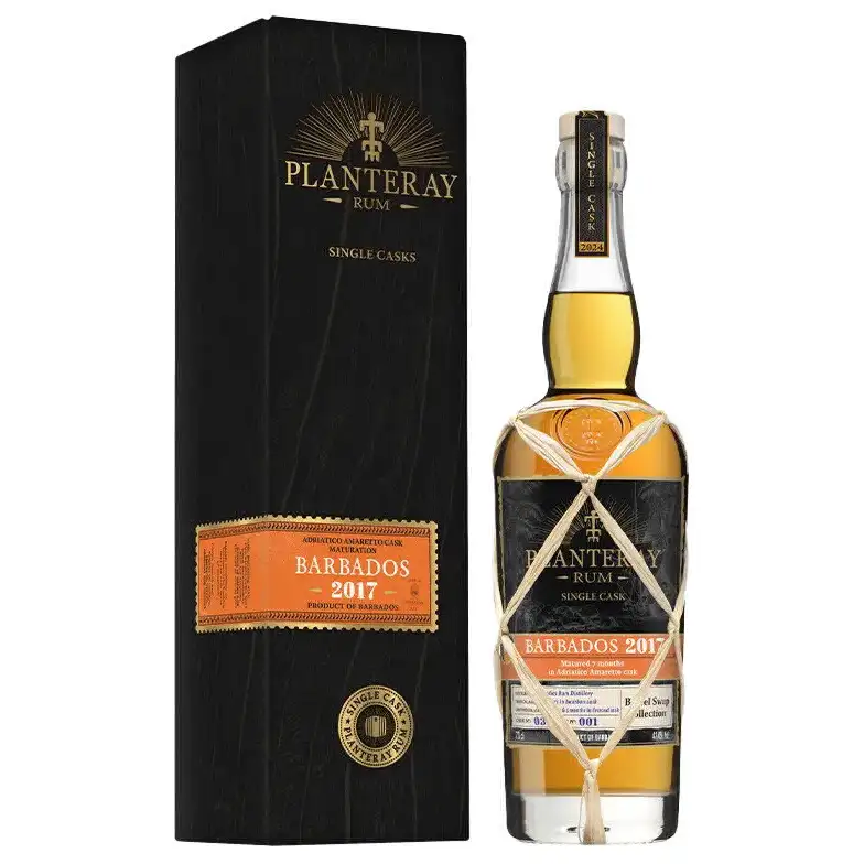Bottle of Planteray Barbados 2017 (Adriatico Amaretto Cask) Barrel Swap Collection
