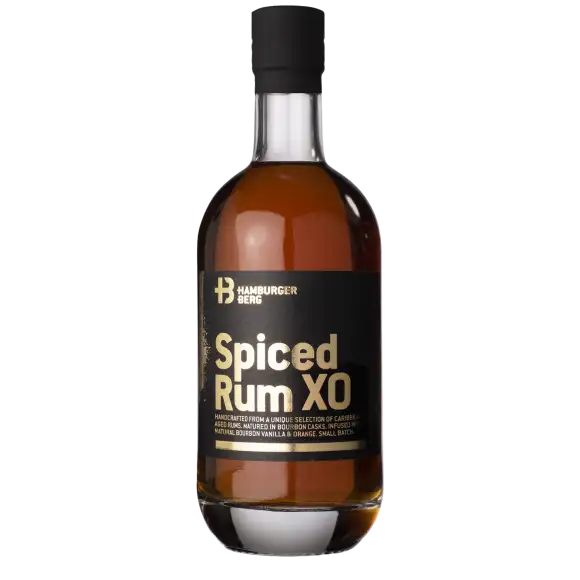 Bottle of Hamburger Berg Spiced Rum XO