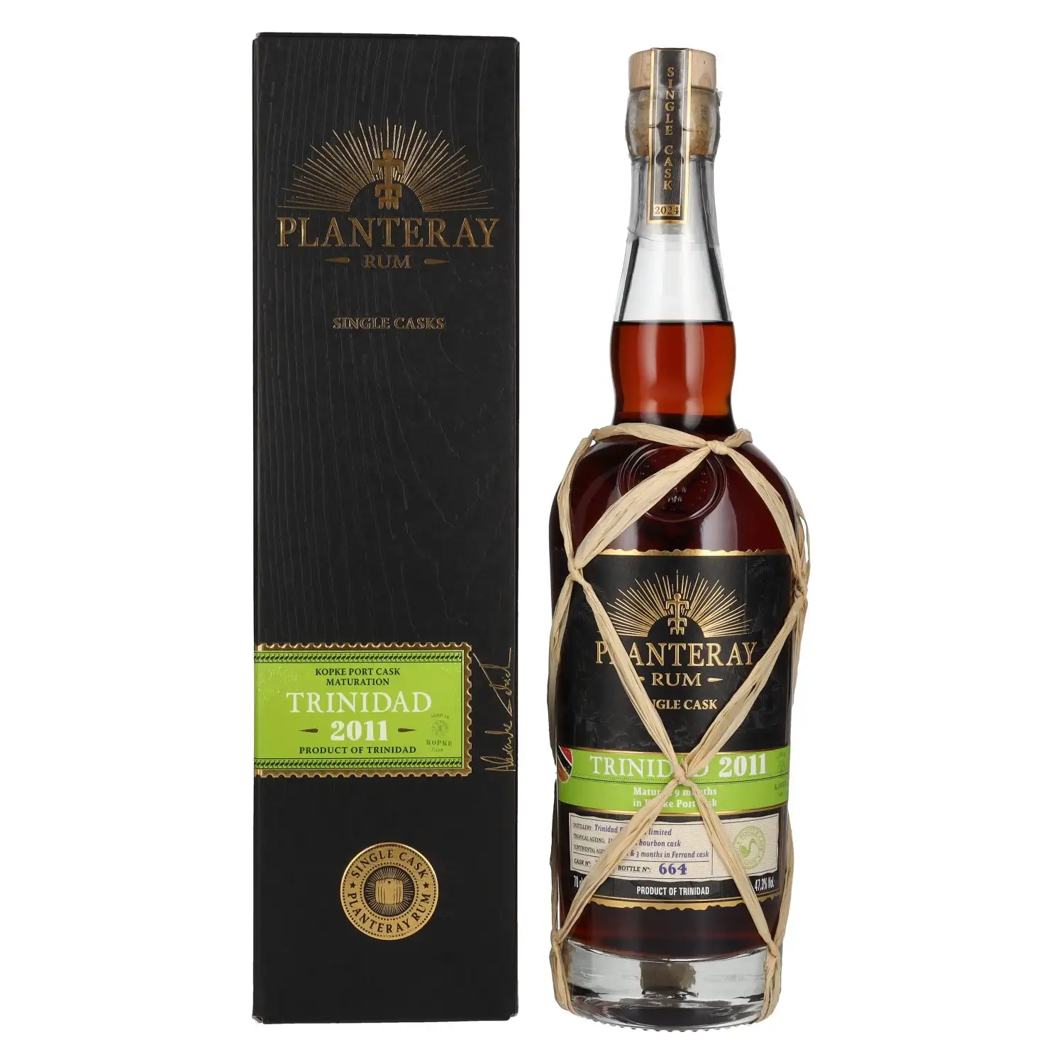 Bottle of T.D.L Planteray Trinidad 2011 (Kopke Port Cask finish) Warehouse #1