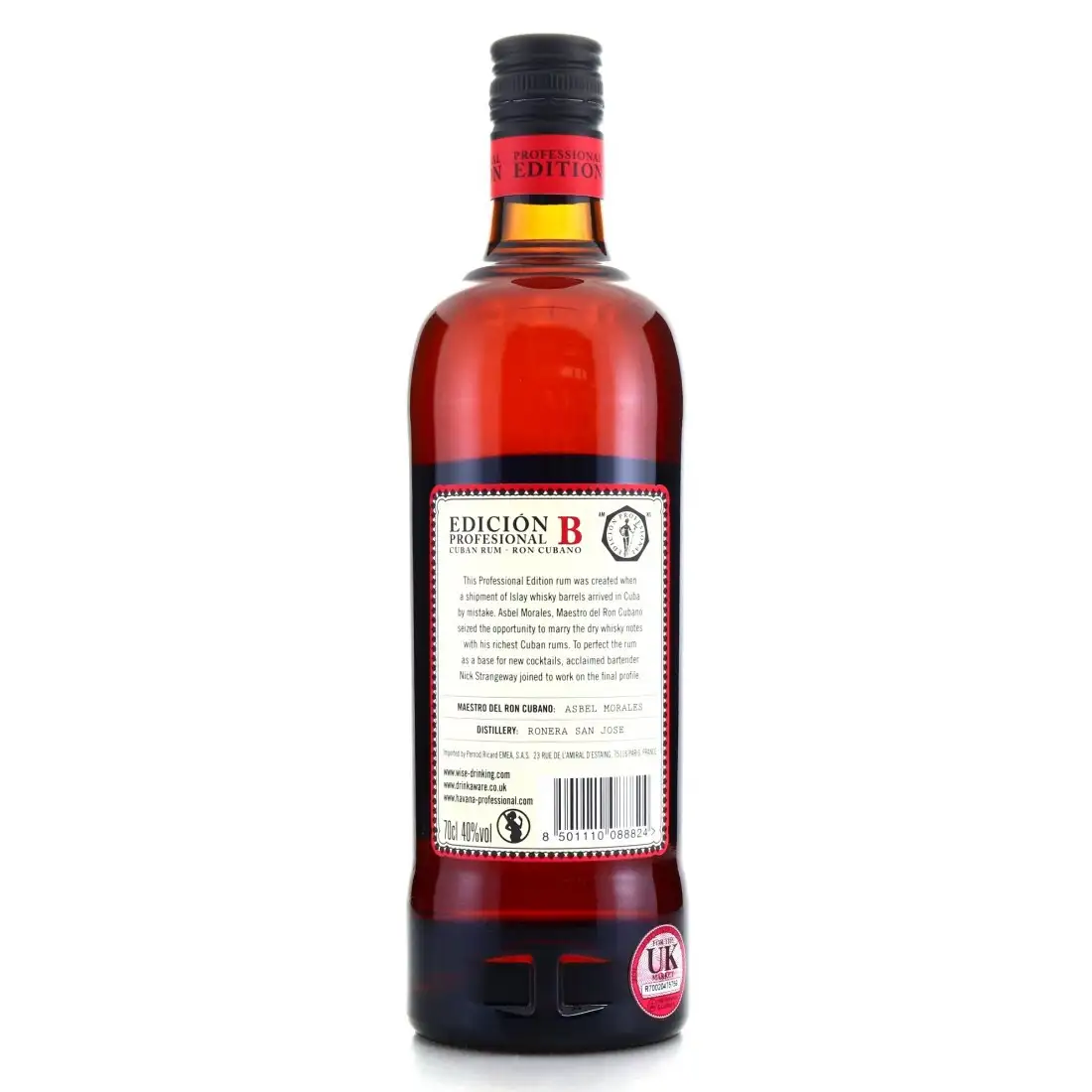 High resolution image of Havana Club Edición Profesional B