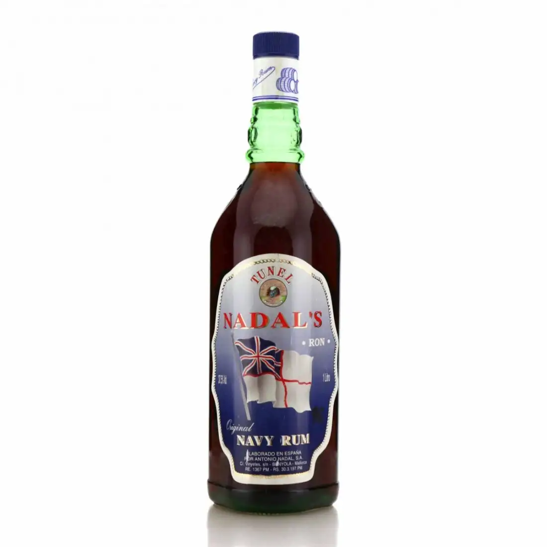 Bottle of Nadal‘s Navy Rum Tunel