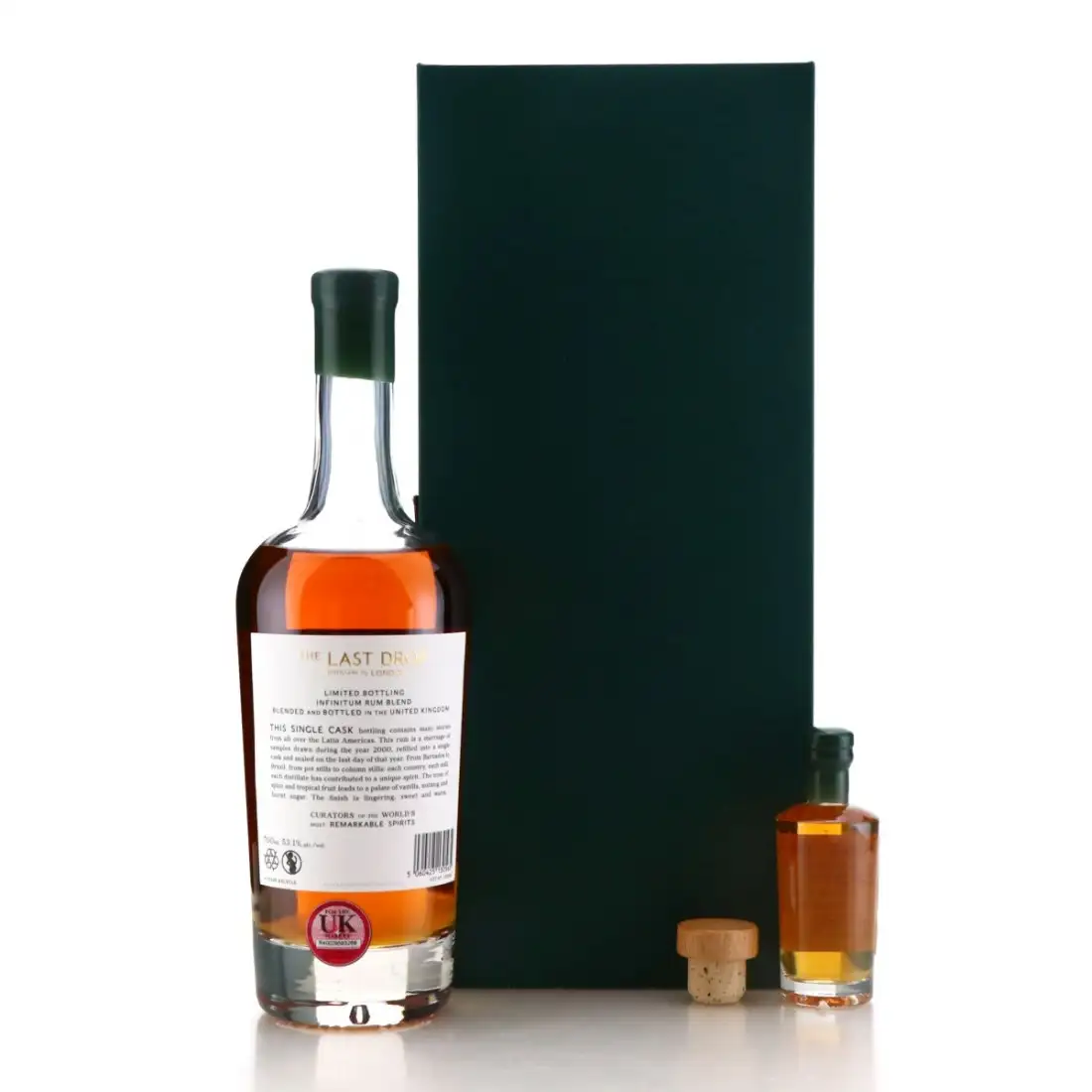 High resolution image of Last Drop Distillers Infinitum Rum Blend 2000