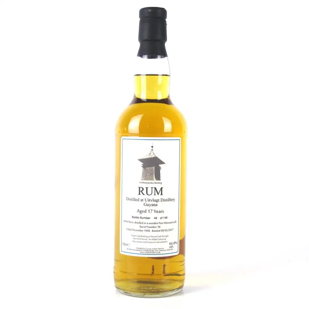 Bottle of Whiskybroker Uitvlugt MPM 1999