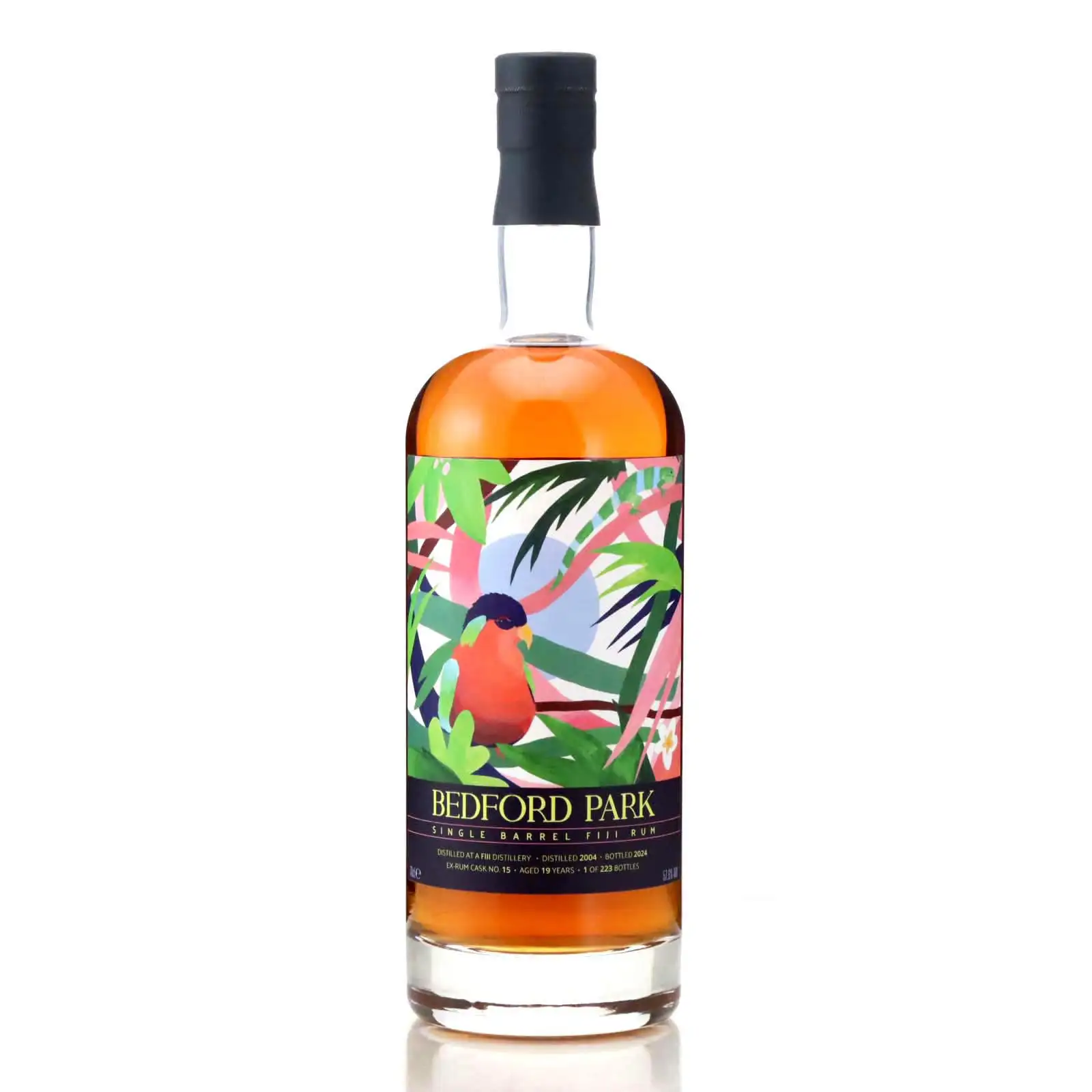 Bottle of Bedford Park South Pacific Single Barrel Fiji Rum 2004