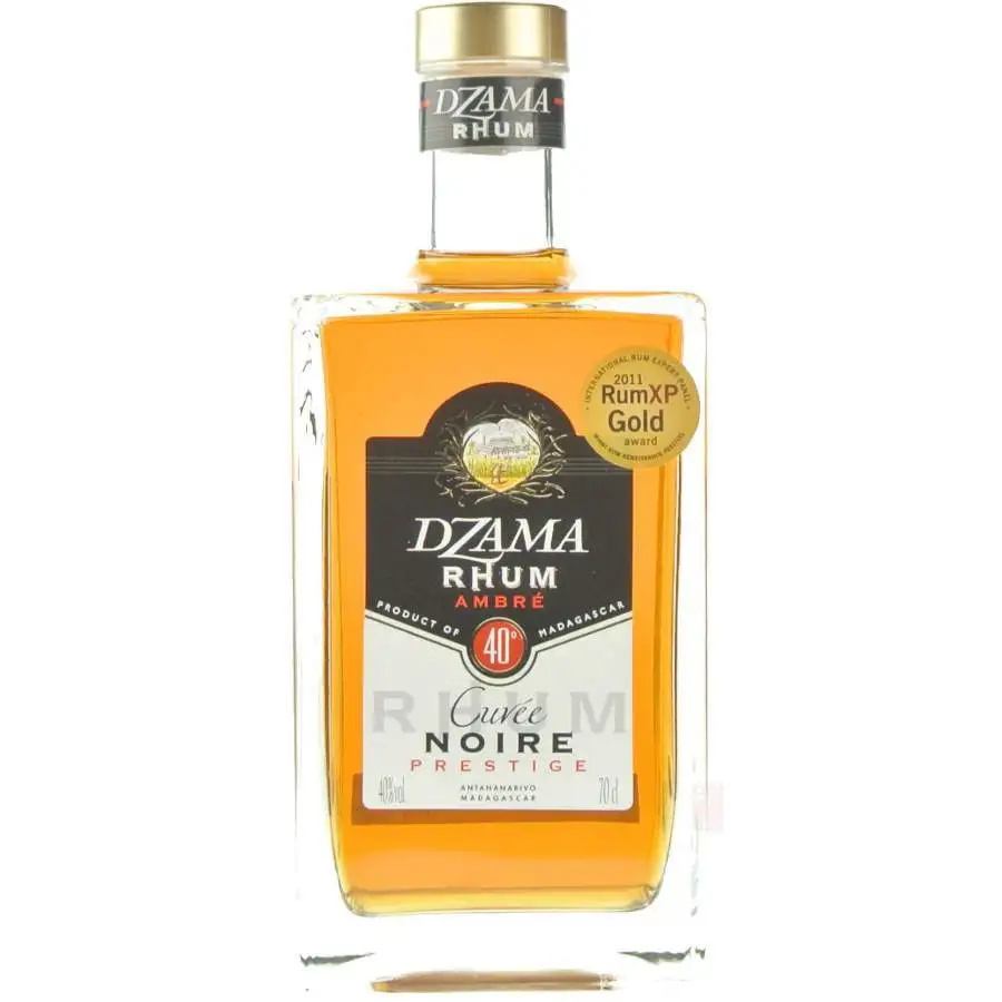 Bottle of Dzama Rhum Cuvée Noire Prestige