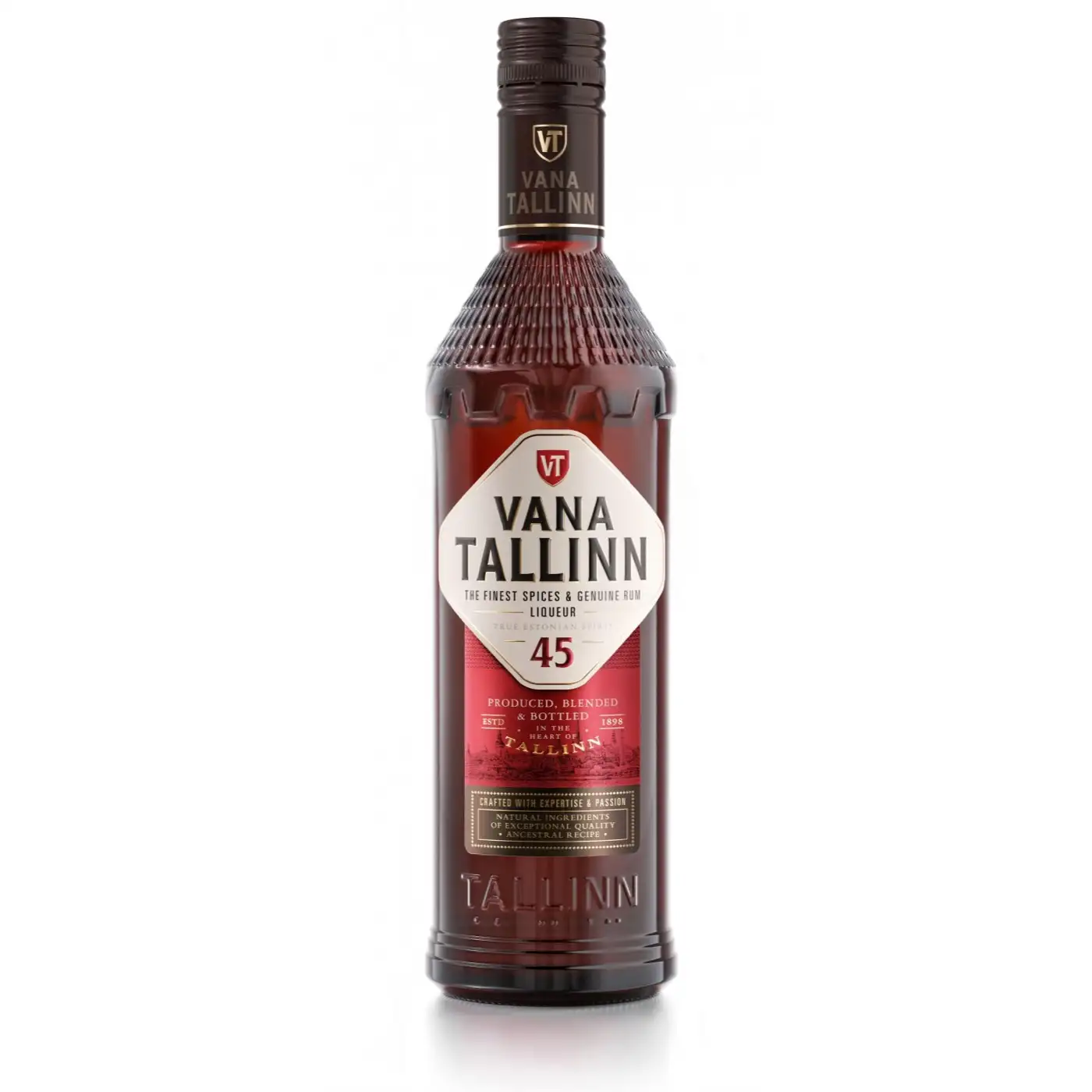 Bottle of AS Liviko Vana Tallinn Estonian Liquer