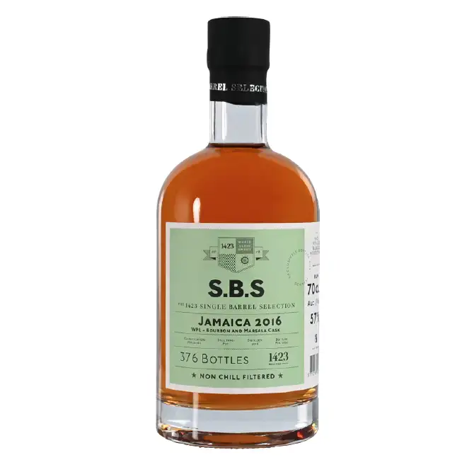 Bottle of Worthy Park S.B.S Jamaica 2016 WPL