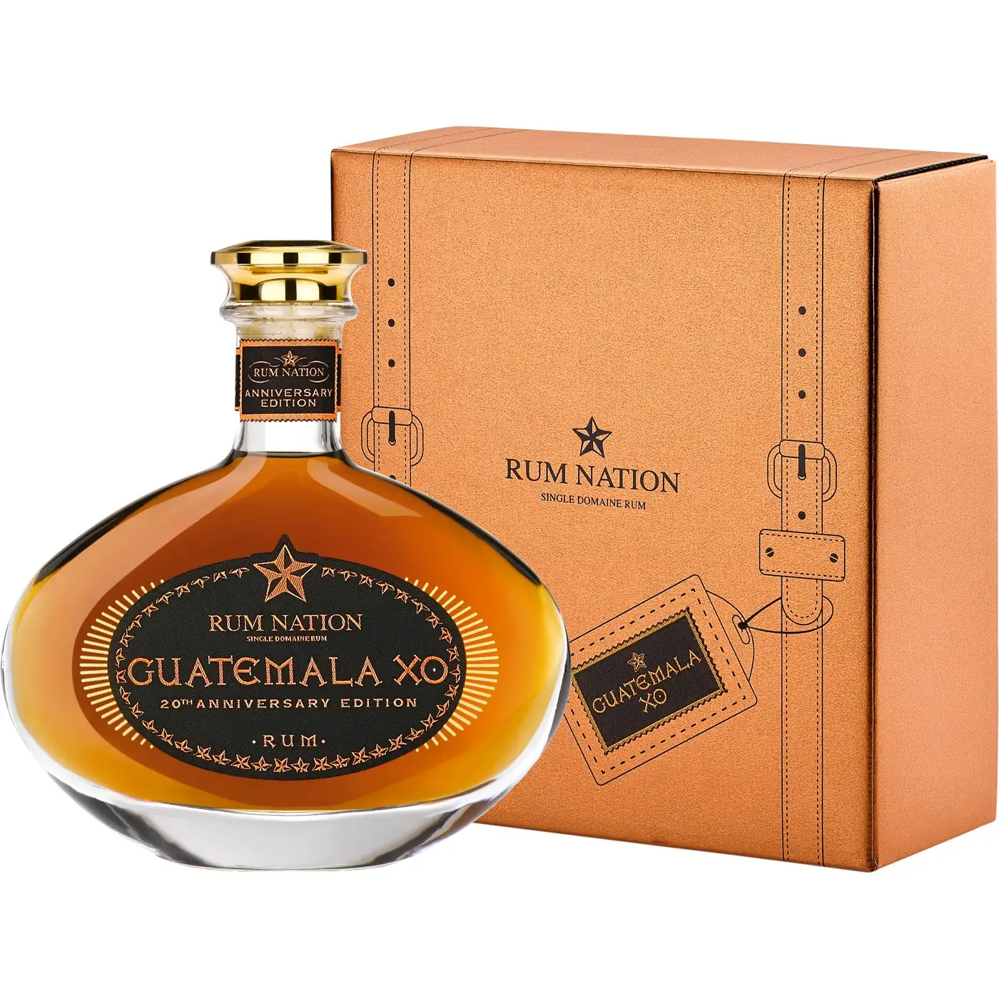Bottle of Rum Nation Guatemala XO 20th Anniversary Edition