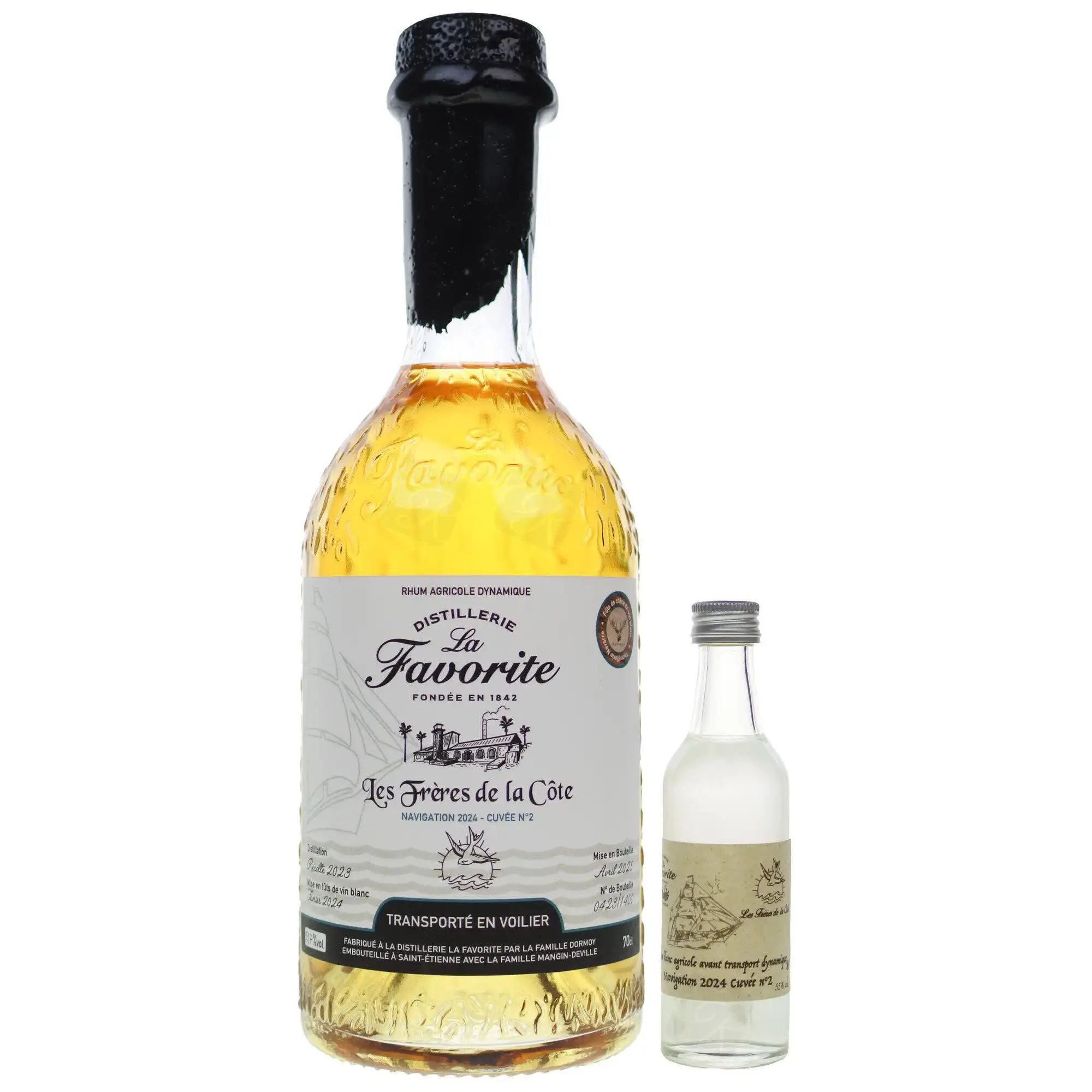 Bottle of Les Frères de la Côte La Favorite Navigation 2024 Cuvée No. 2 2023