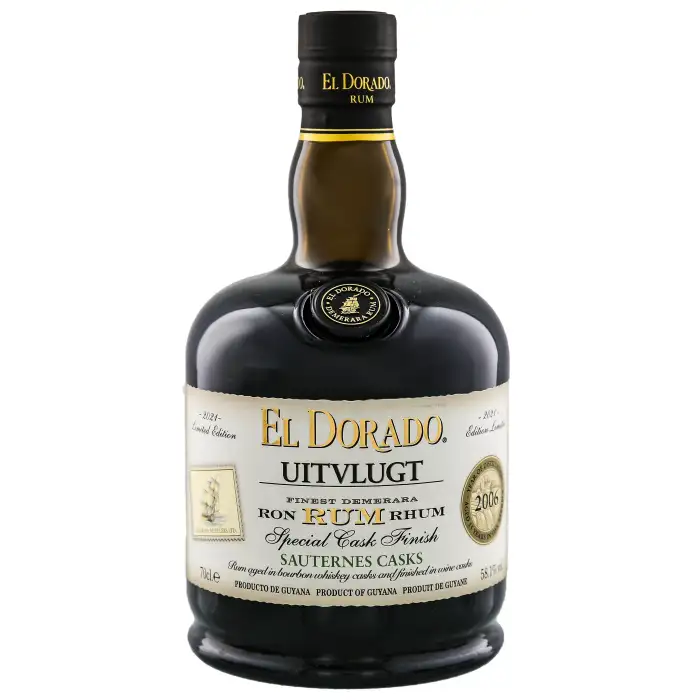 Bottle of Uitvlugt El Dorado El Dorado Uitvlugt Special Cask Finish 2006/2021 Sauternes Casks