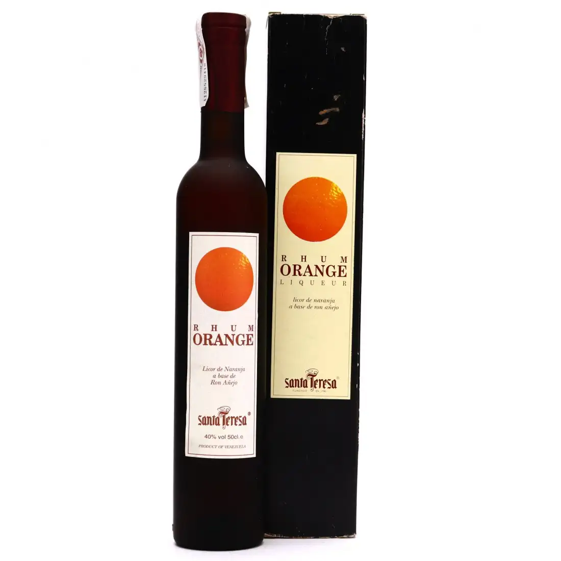 Bottle of Santa Teresa Orange