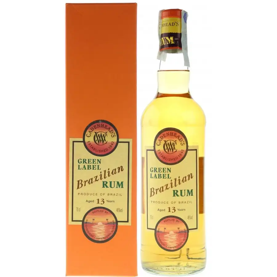 Bottle of Cadenhead‘s Epris Green Label Brazilian Rum