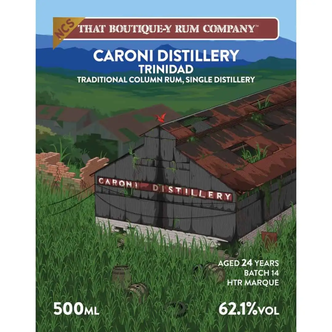 Bottle of TBRC Caroni Batch 14 Heavy Trinidad Rum