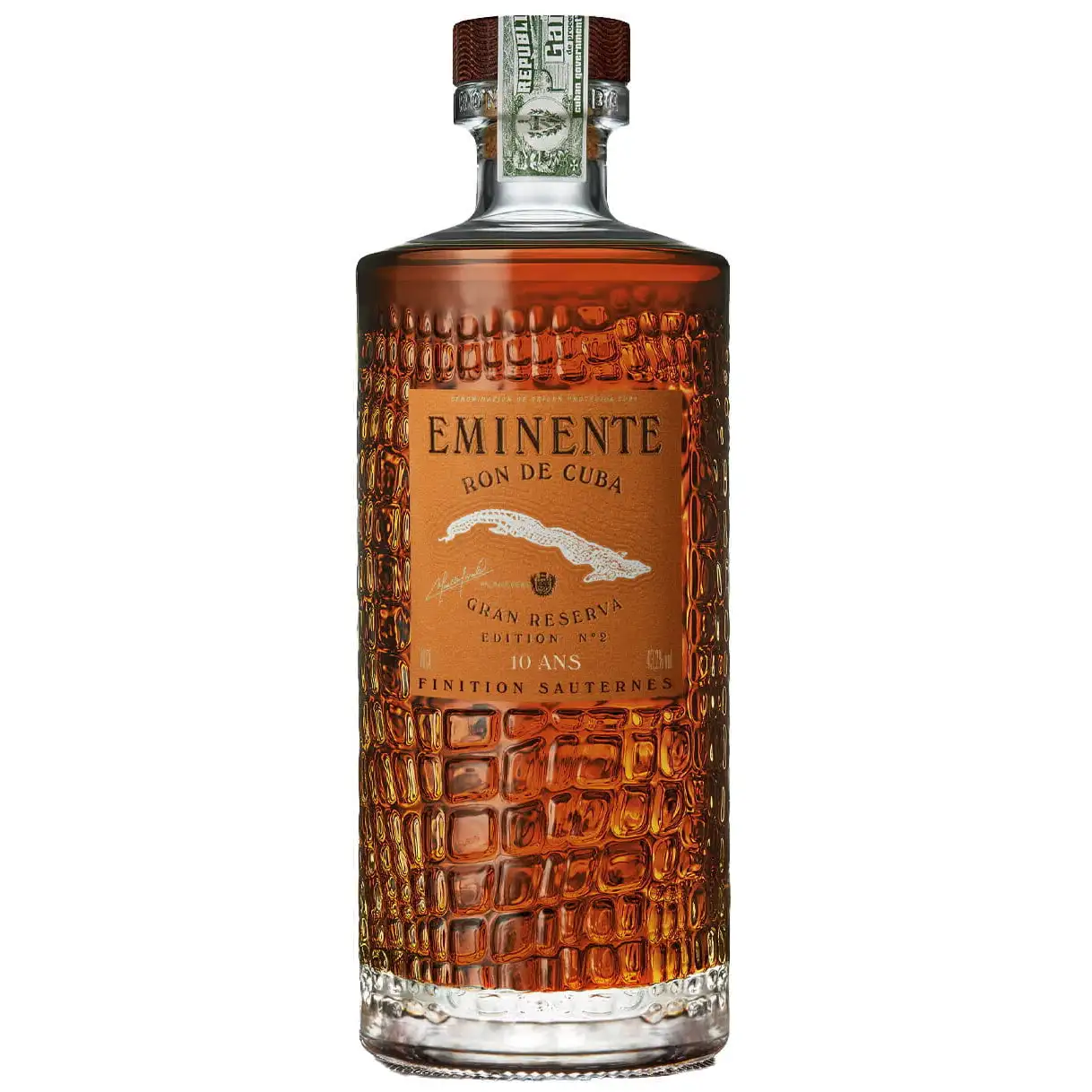 Bottle of LVMH Cuba Ron S.A. Eminente Gran Réserva (Édition n2) 2025