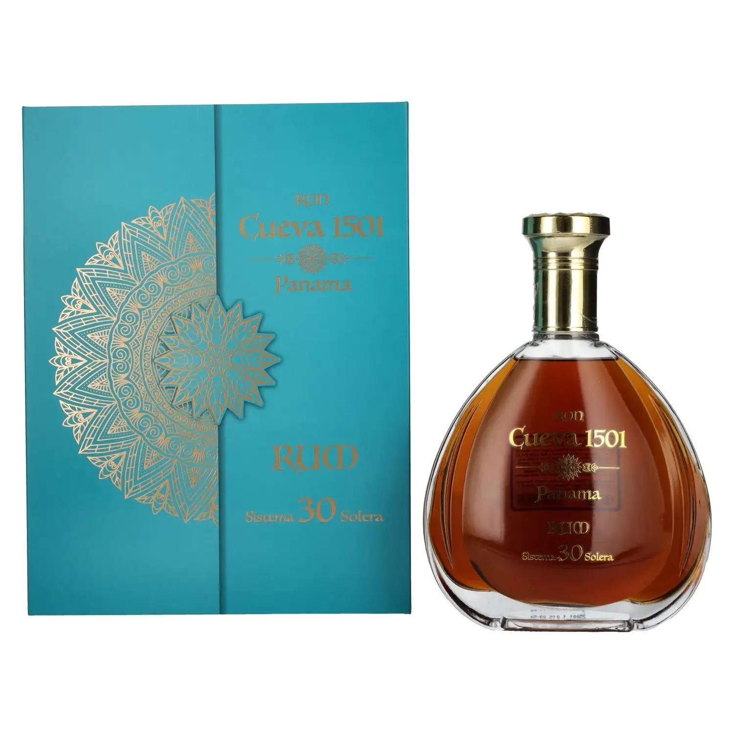 Bottle of Ron Cueva 1501 Sistema 30 Solera