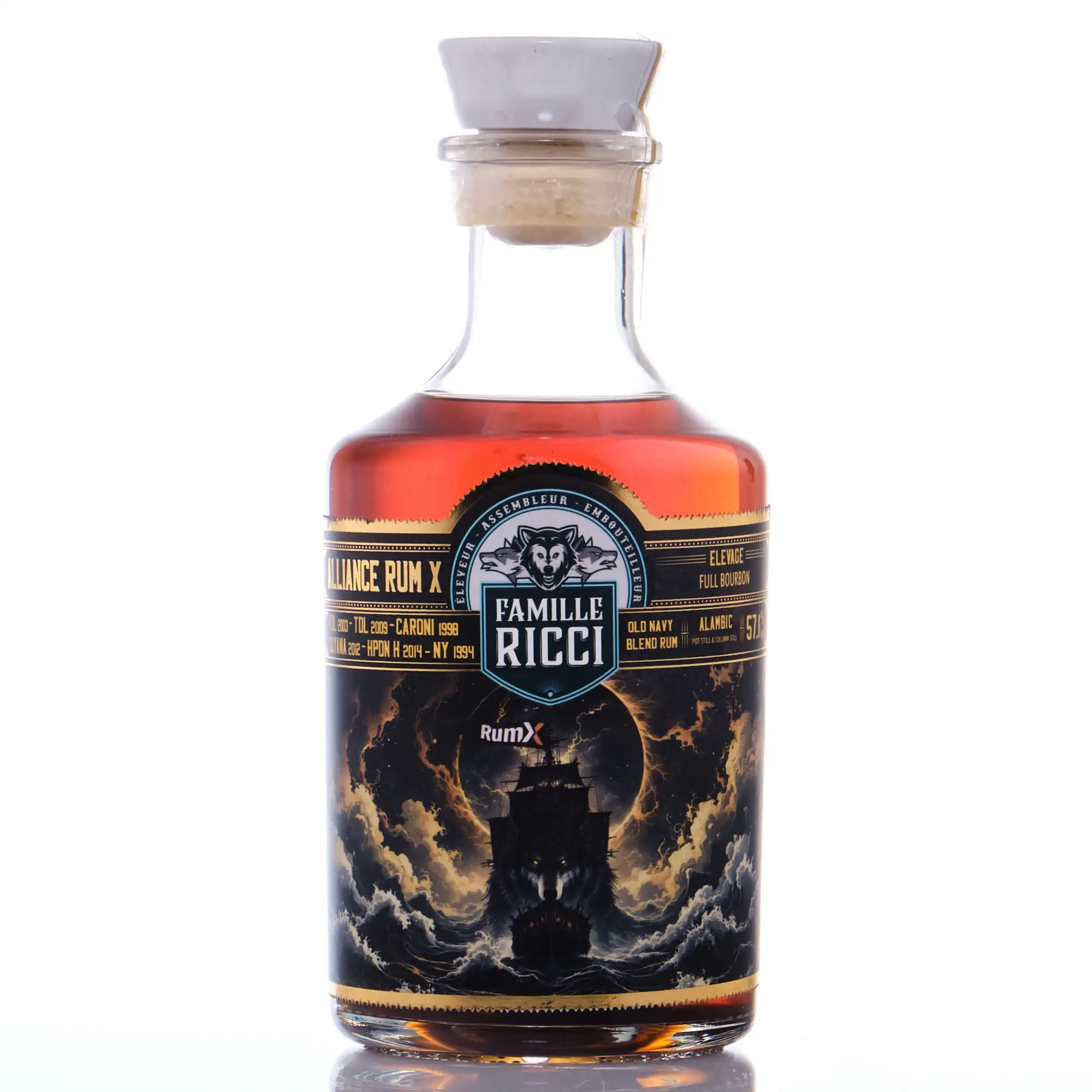 Bottle of Famille Ricci Navy Blend by RumX 2025