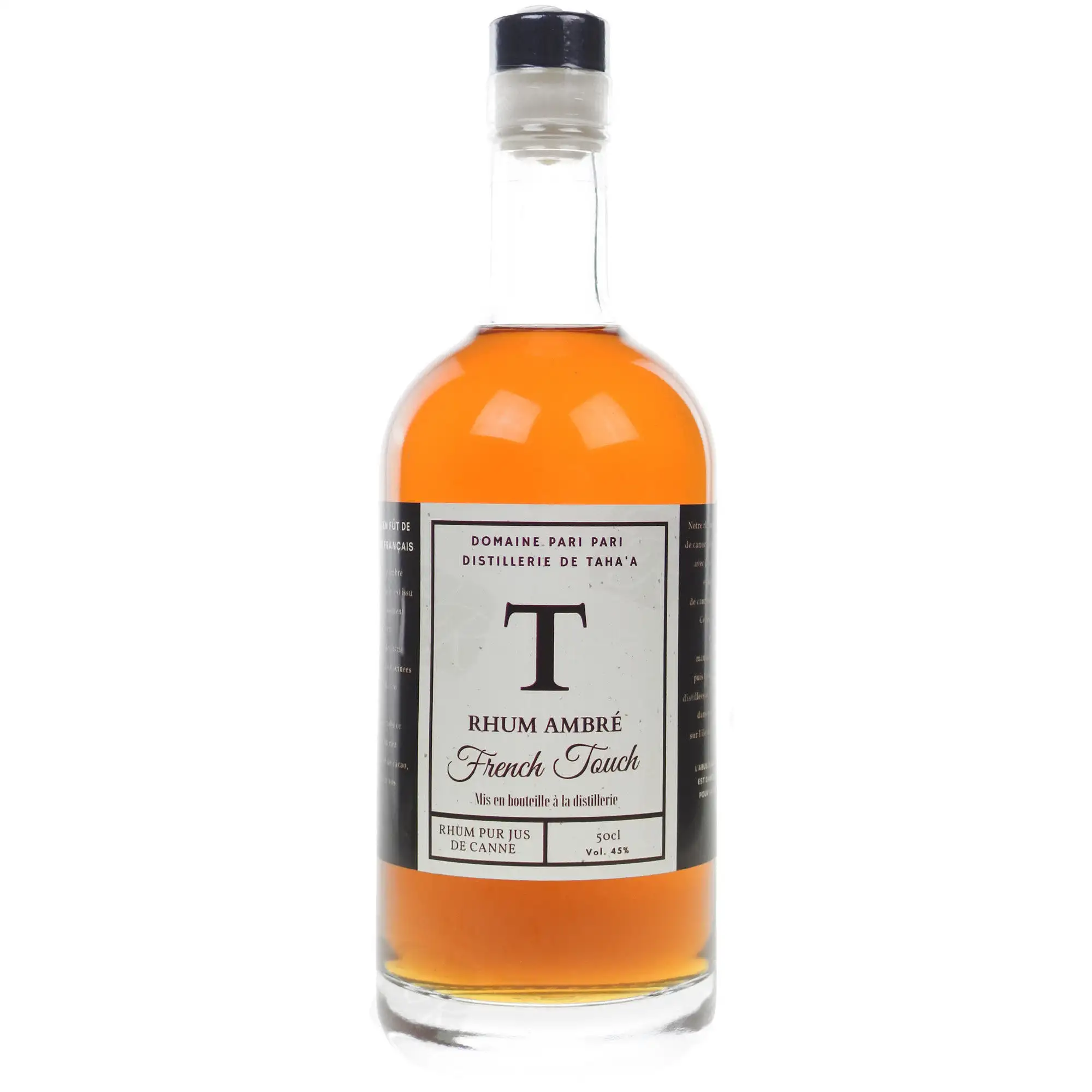 Bottle of Pari Pari - Distillerie de Taha‘a T Rhum Rhum Ambré French Touch
