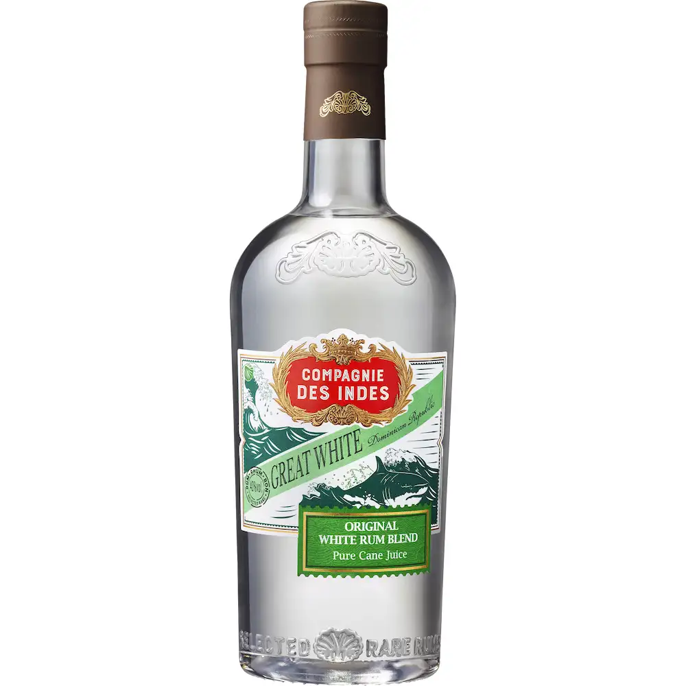 Bottle of CDI Great White (Dominican Republic)