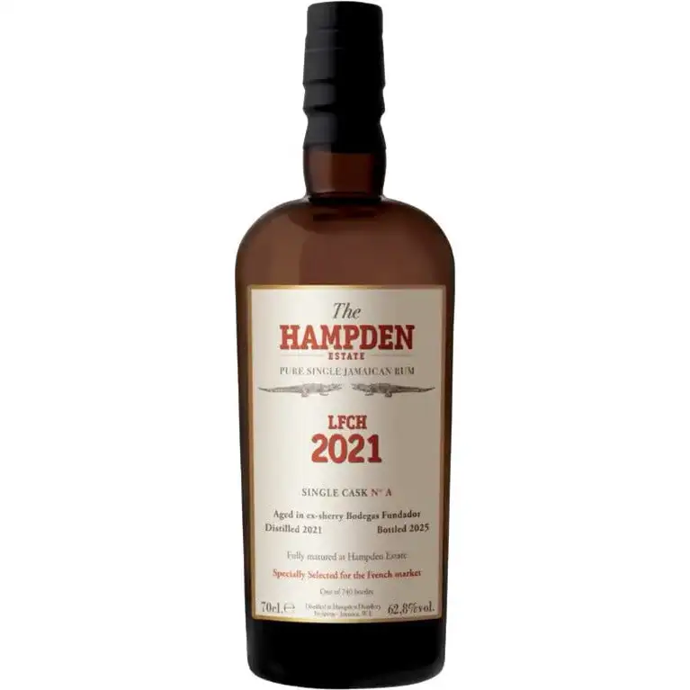 Bottle of Velier Hampden Rare Cask Series LFCH 2021